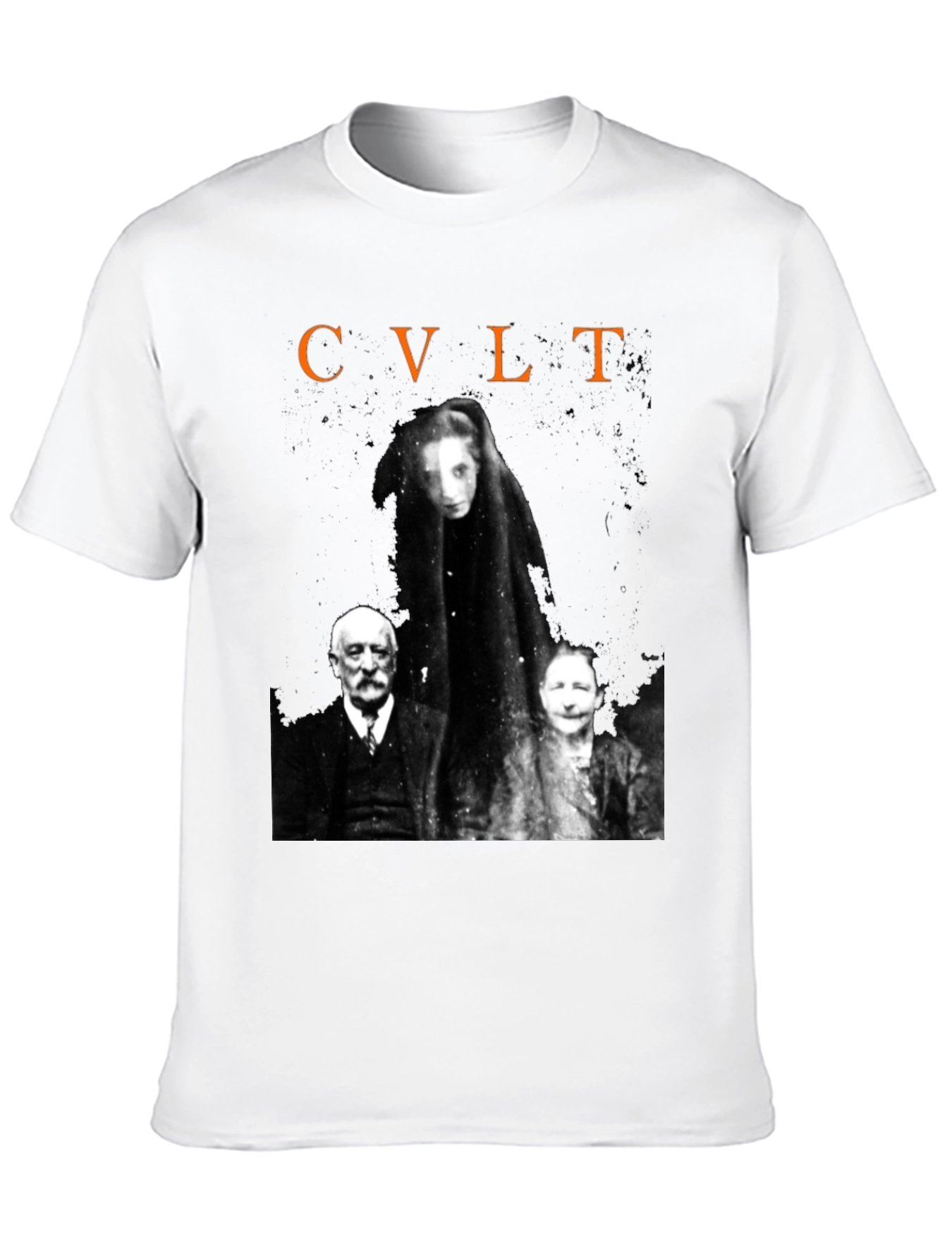 Cult Graphic Print Black T-Shirt