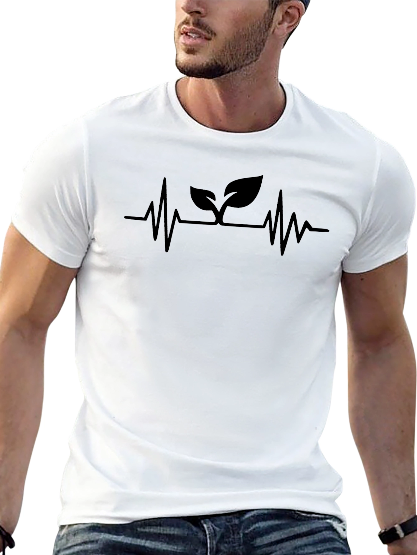 Nature Heartbeat Graphic T-Shirt