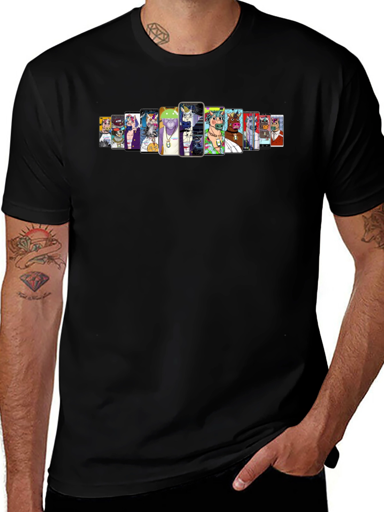 NFT Character T-Shirt - Cool Graphic Tee