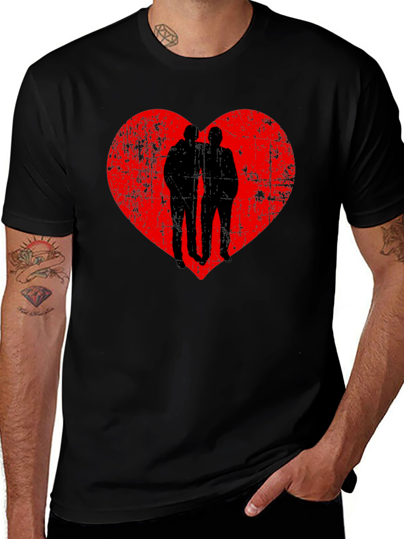 Heart Silhouette Tee