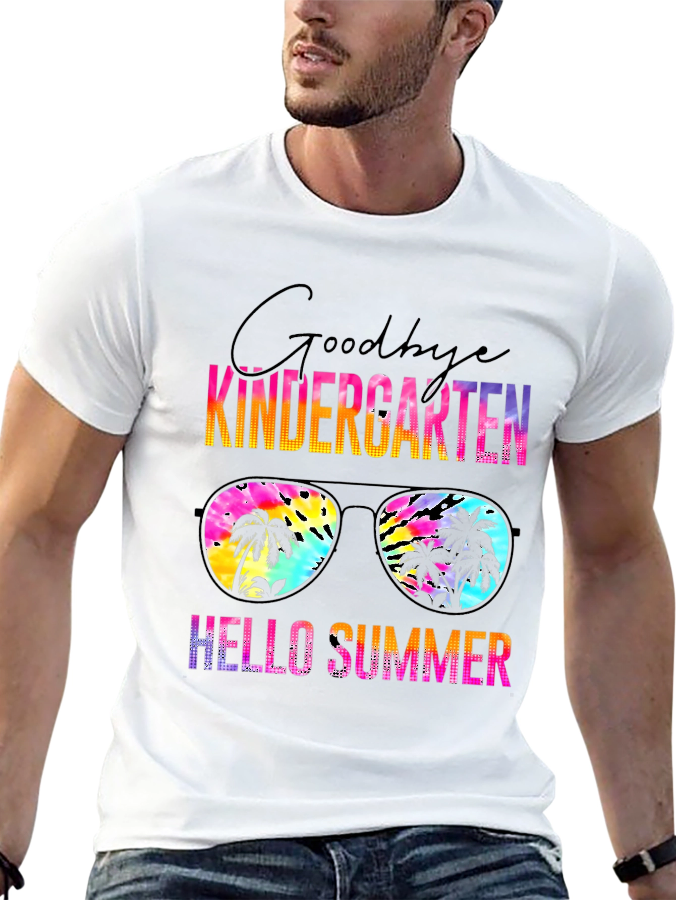 Goodbye Kindergarten Hello Summer T-Shirt