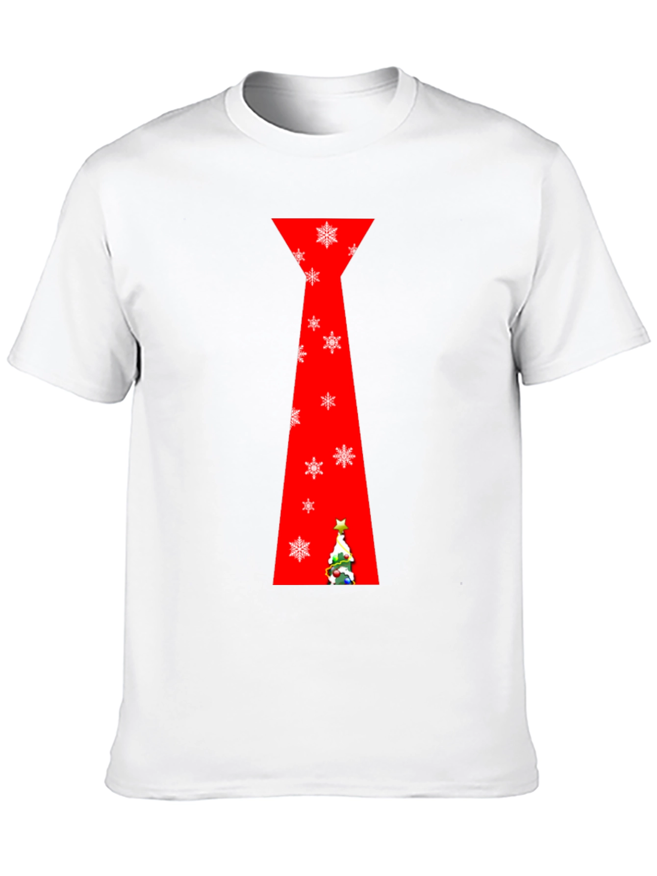 Festive Christmas Tie T-Shirt