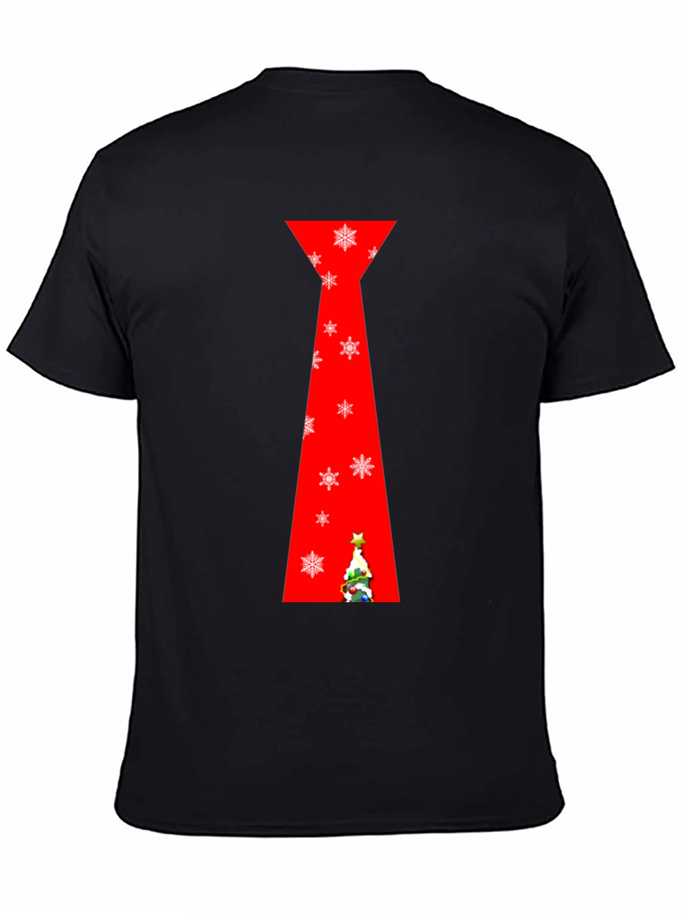 Festive Christmas Tie T-Shirt