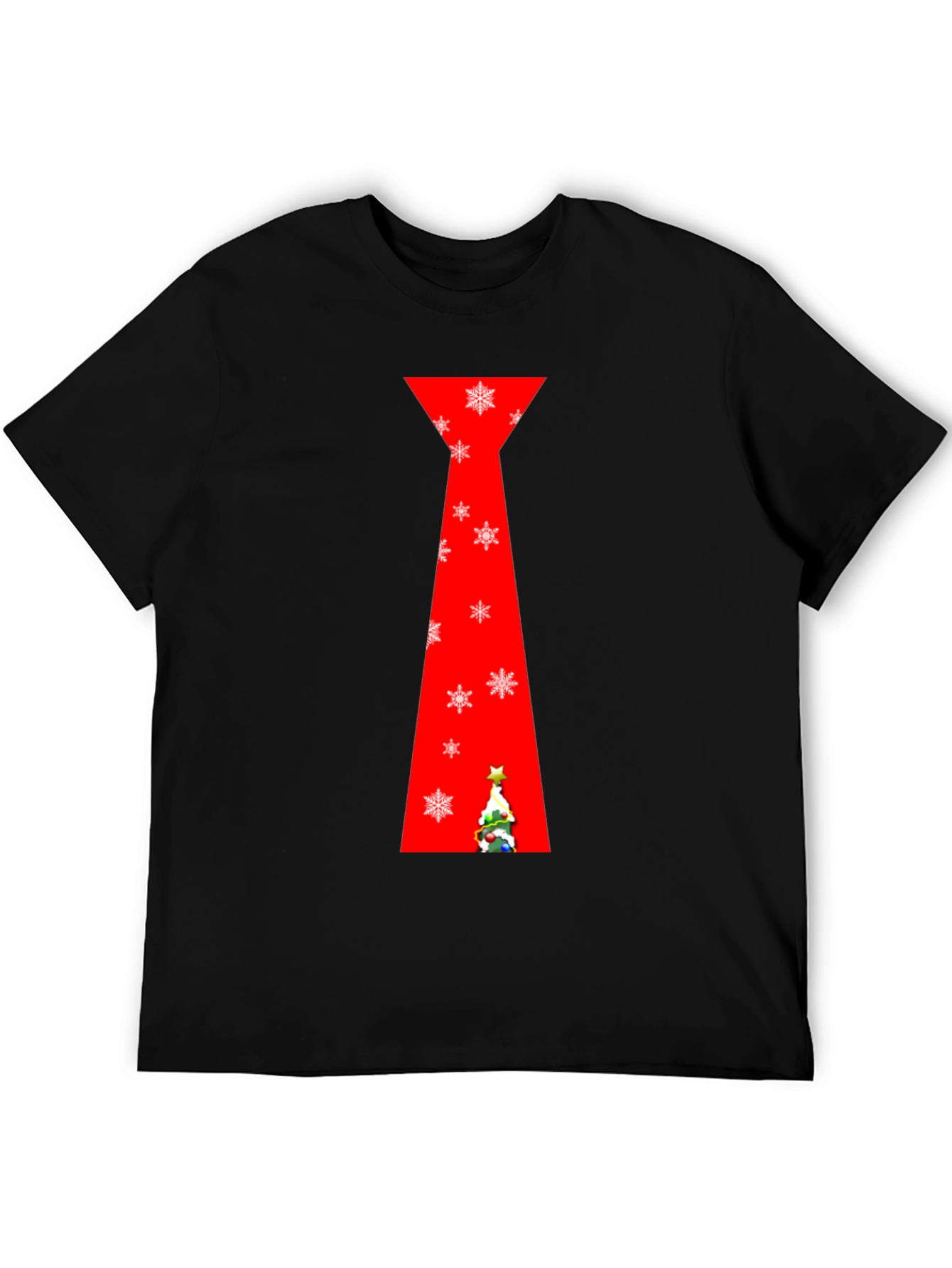 Festive Christmas Tie T-Shirt