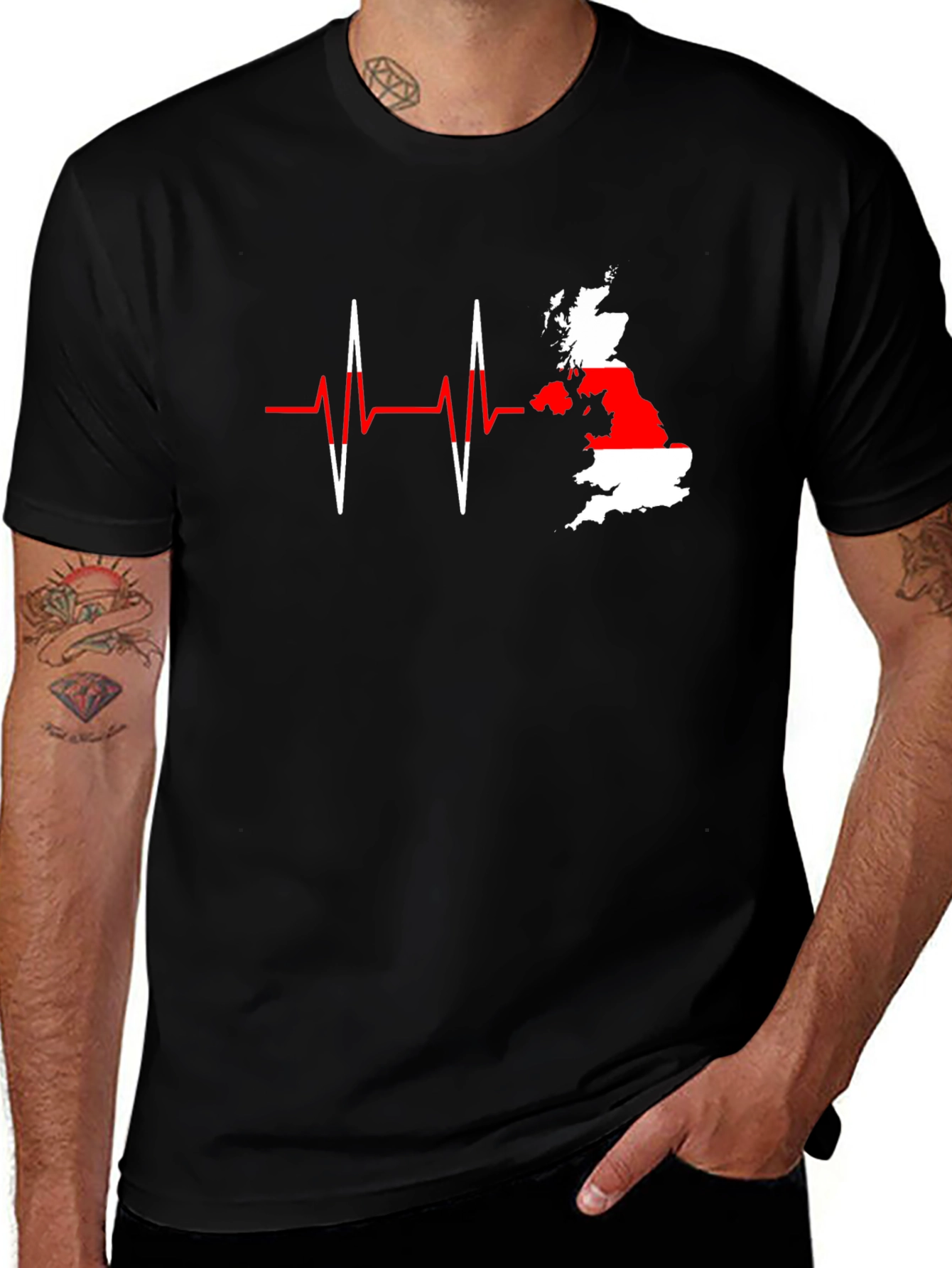 United Kingdom Heartbeat T-Shirt