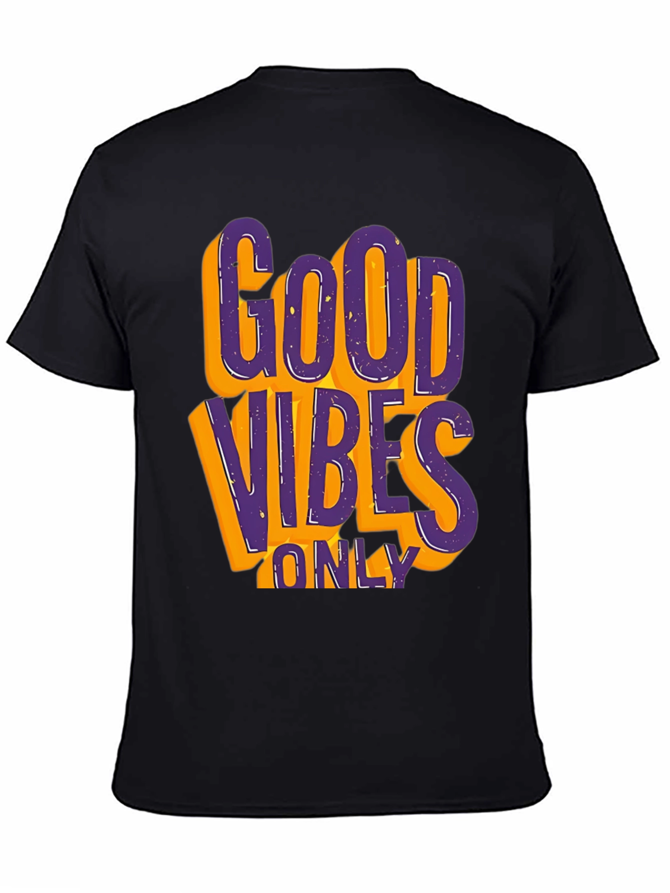 Good Vibes Only Graphic Tee - Black