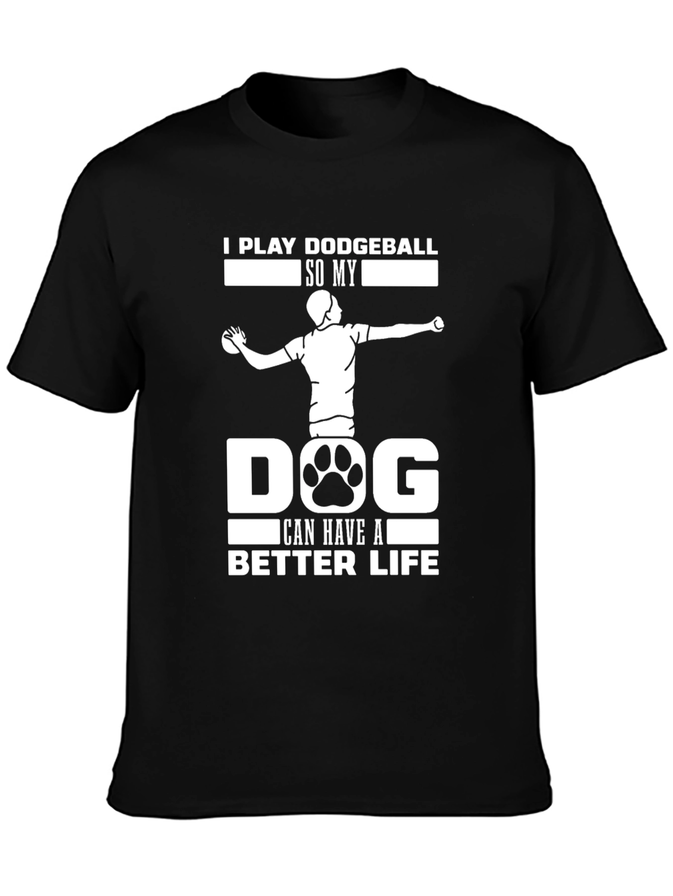 Dodgeball Dog Lover T-Shirt