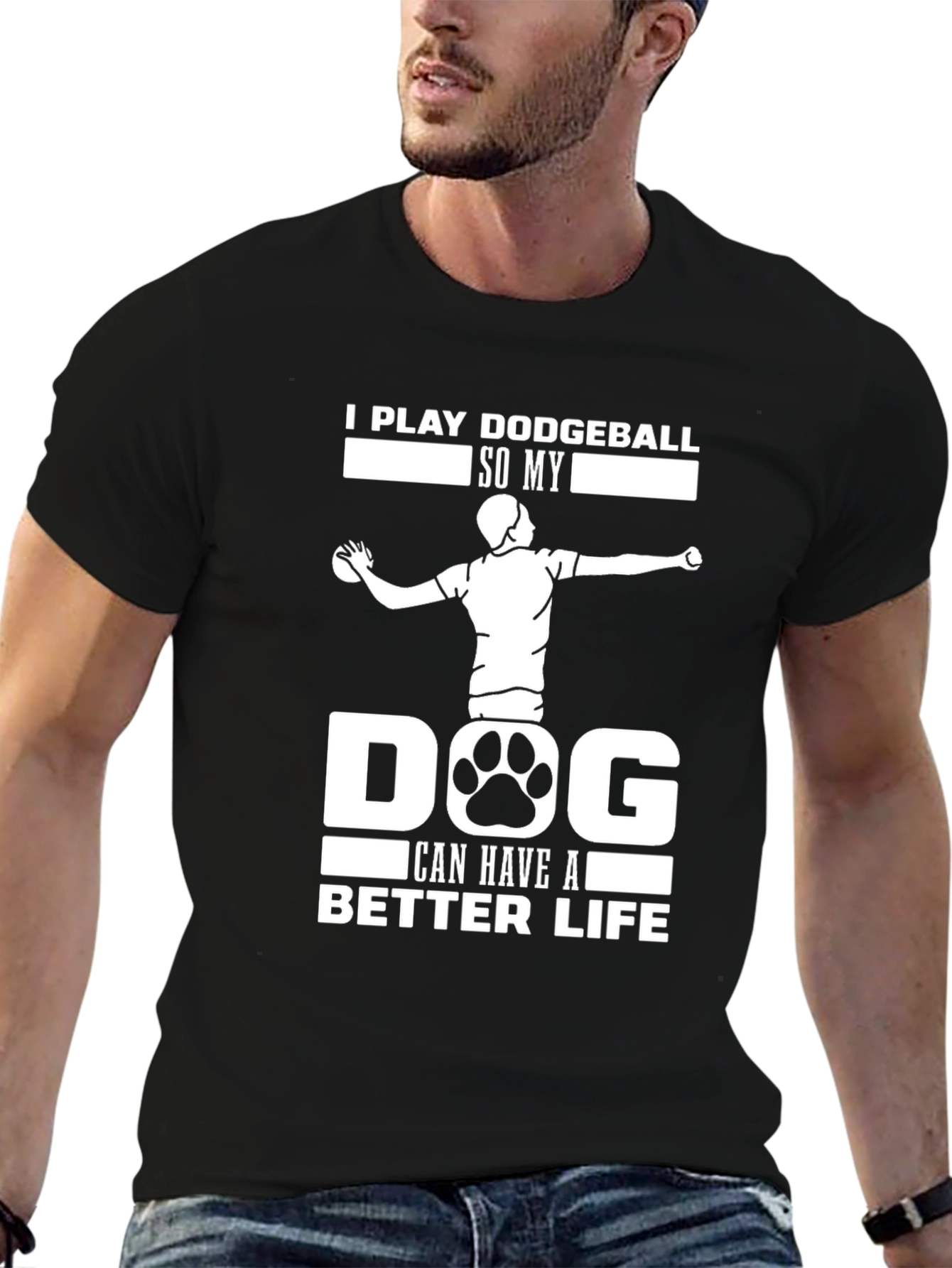Dodgeball Dog Lover T-Shirt