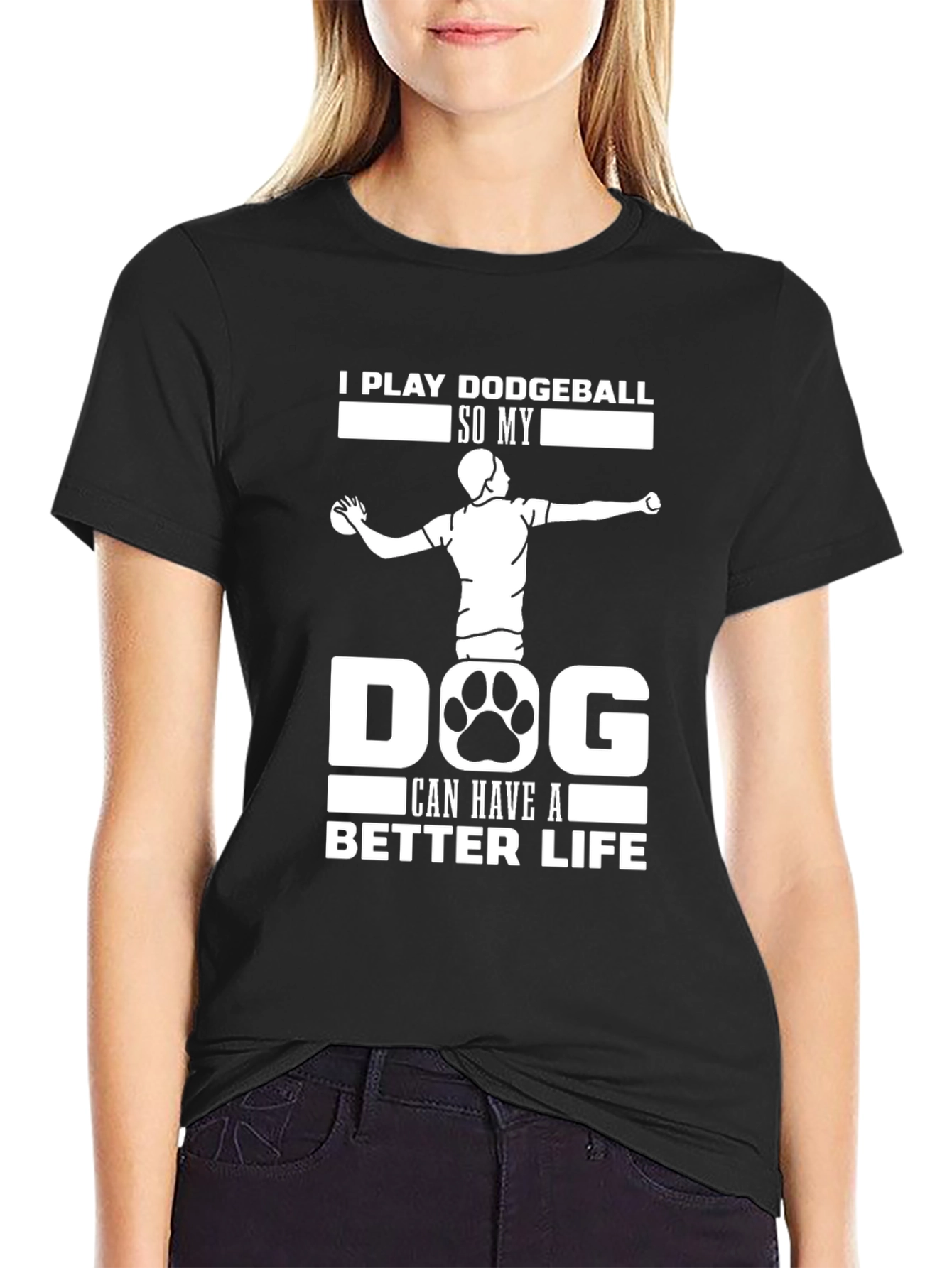 Dodgeball Dog Lover T-Shirt