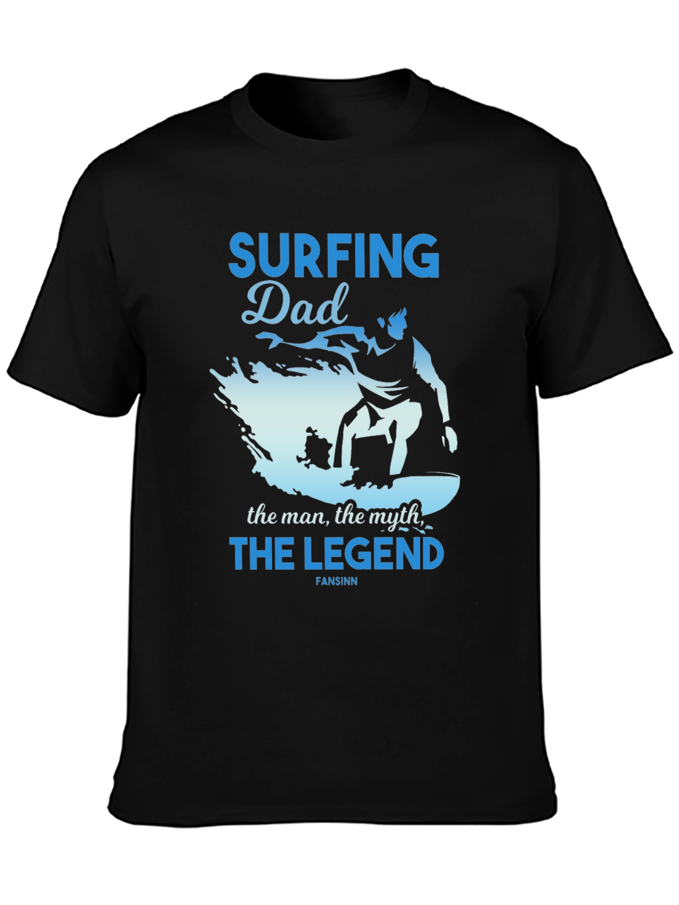 Surfing Dad T-Shirt - The Legend