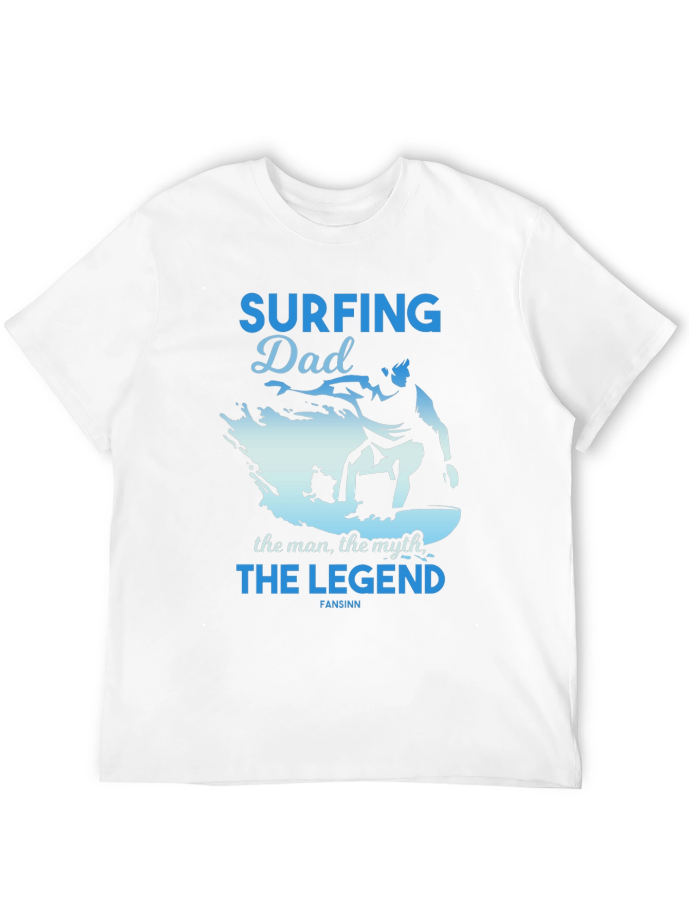 Surfing Dad T-Shirt - The Legend