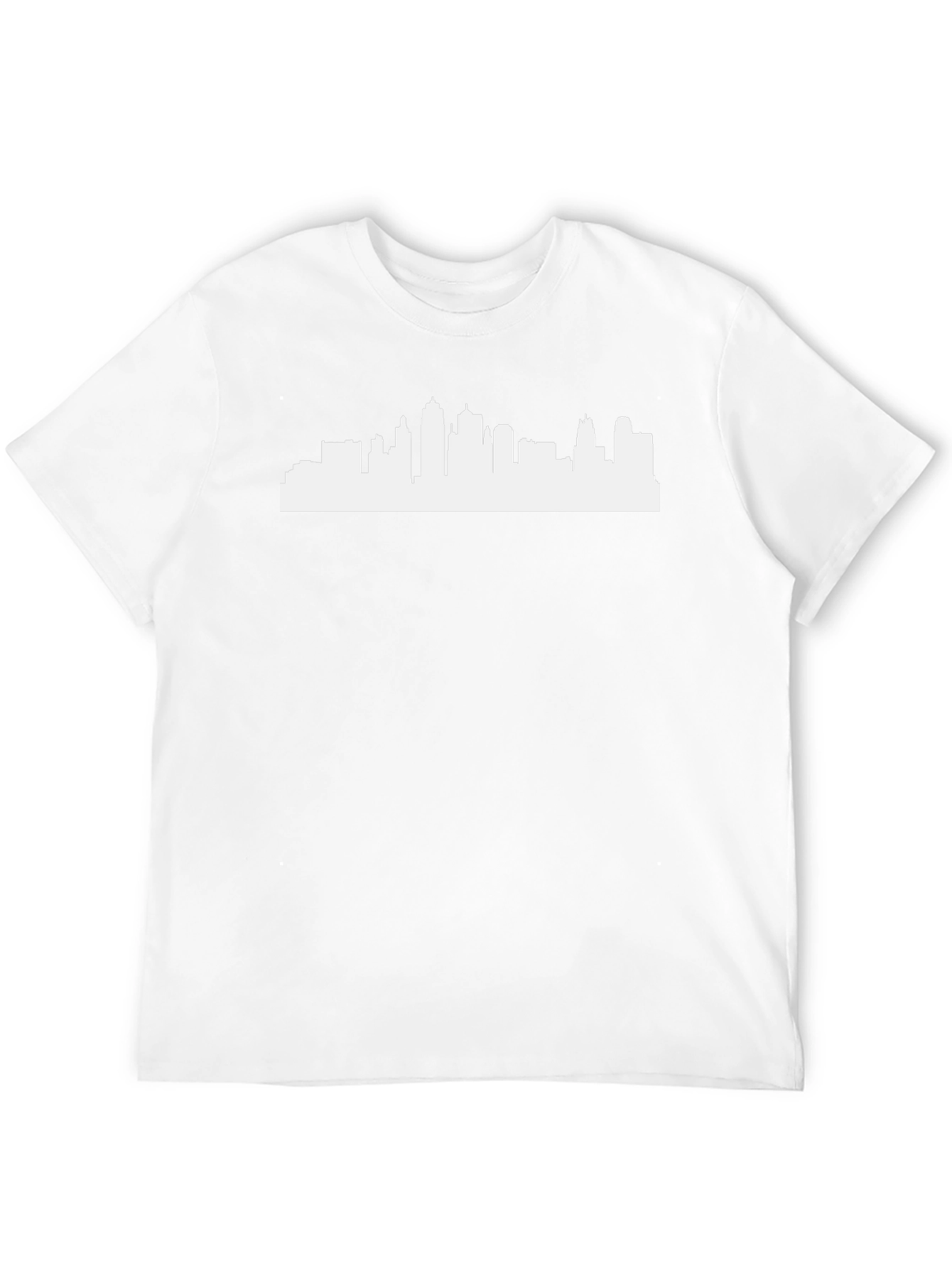 Cityscape Graphic Tee - Urban Style Black T-Shirt