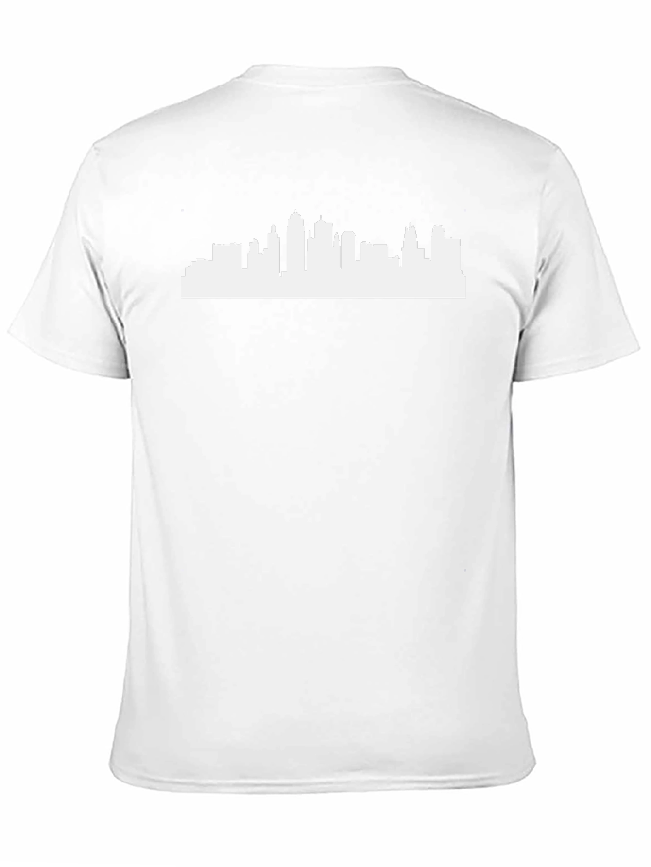 Cityscape Graphic Tee - Urban Style Black T-Shirt