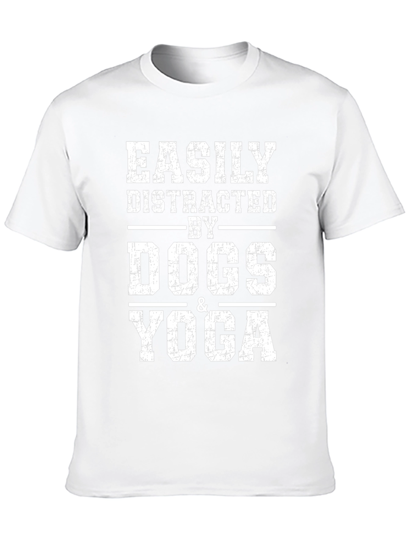 Easily Distracted By Dogs & Yoga T-Shirt