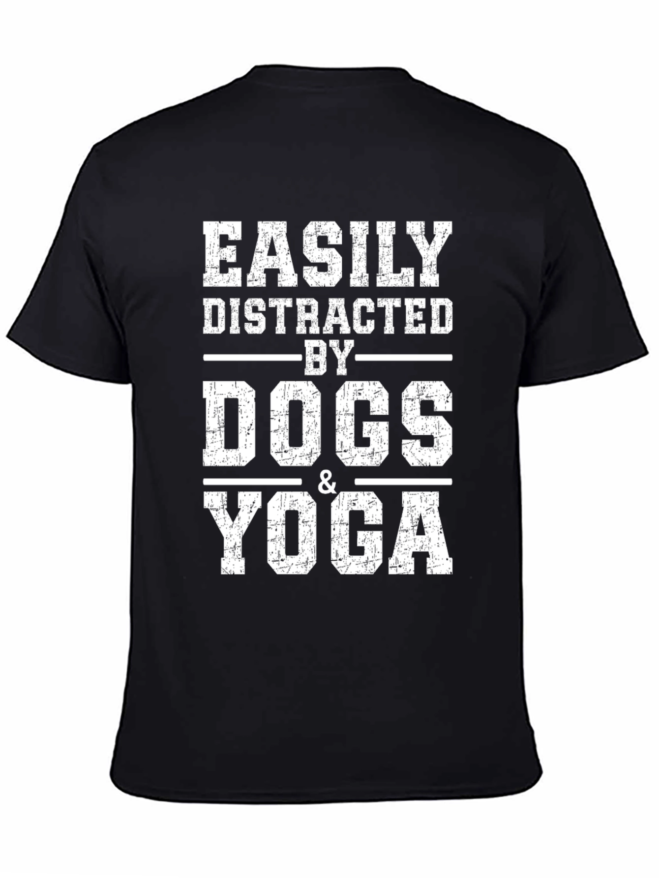 Easily Distracted By Dogs & Yoga T-Shirt