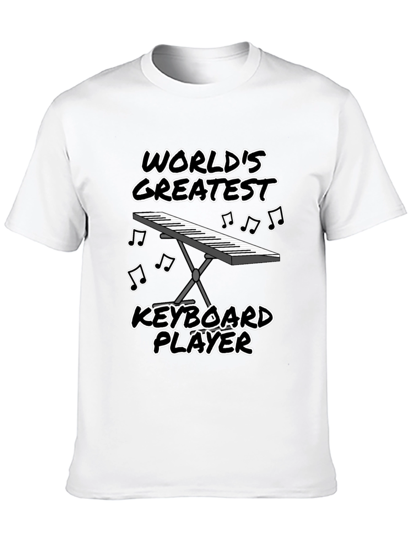 Worlds Greatest Keyboard Player Graphic Tee