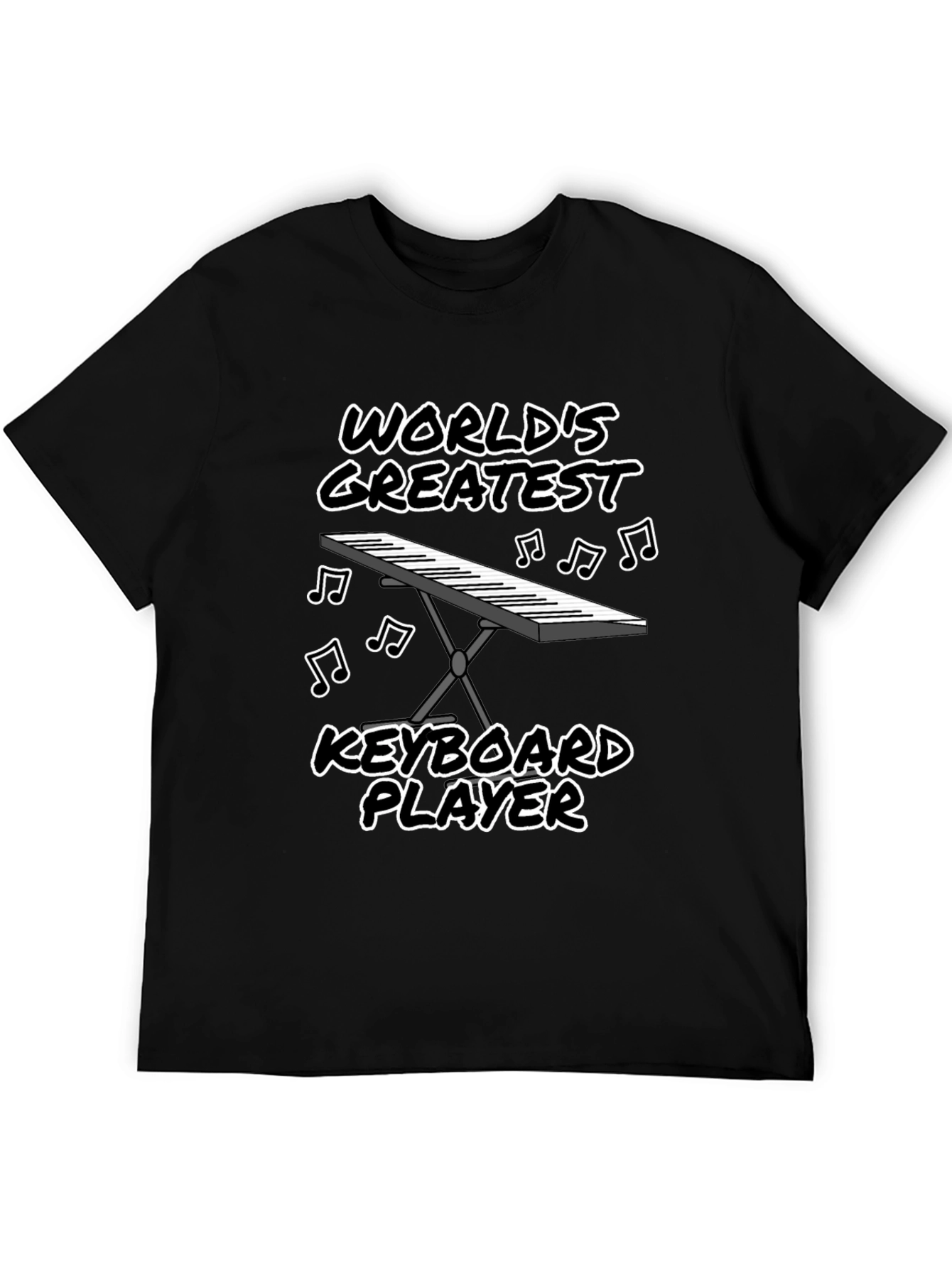 Worlds Greatest Keyboard Player Graphic Tee