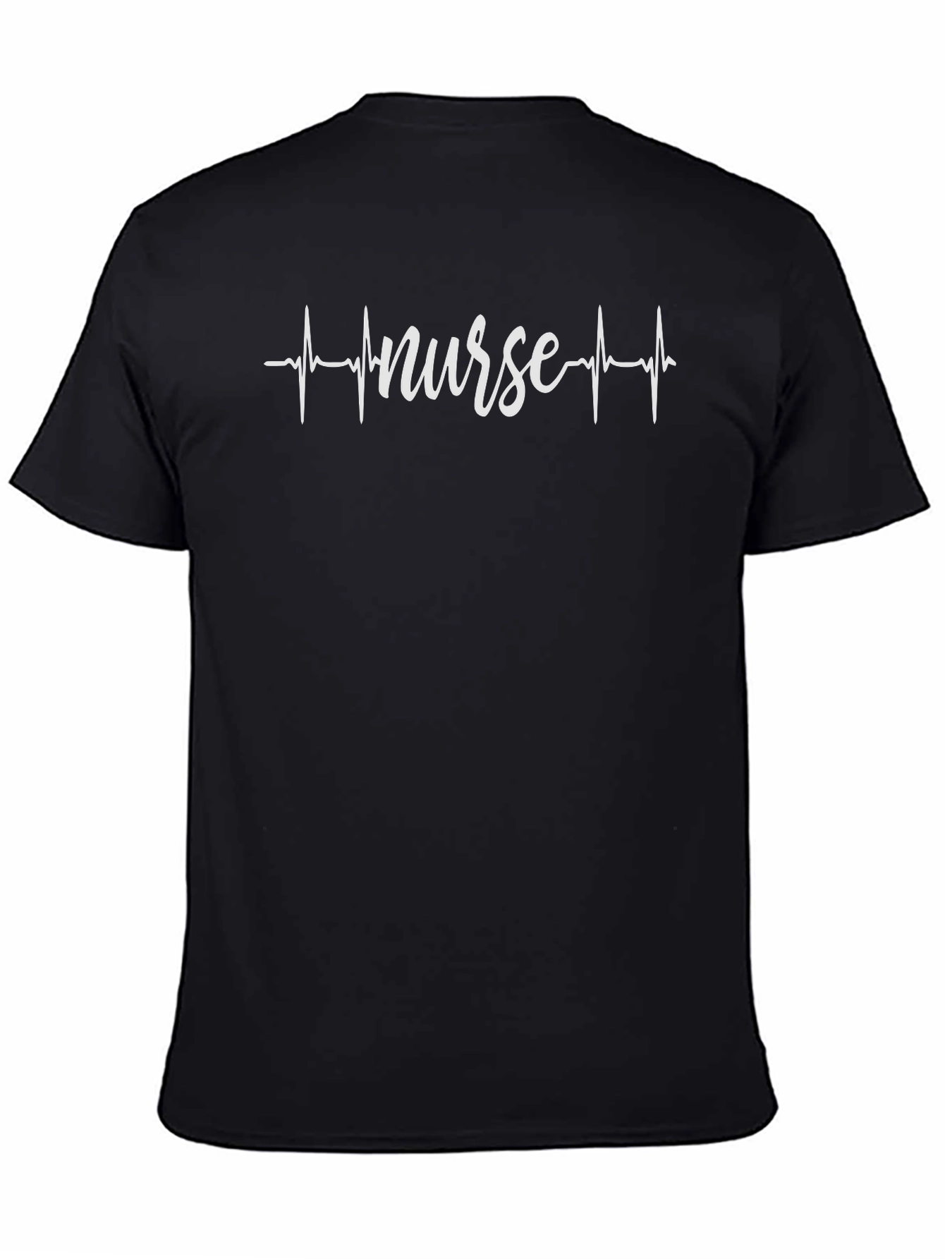 Nurse Heartbeat T-Shirt - Medical Profession Apparel