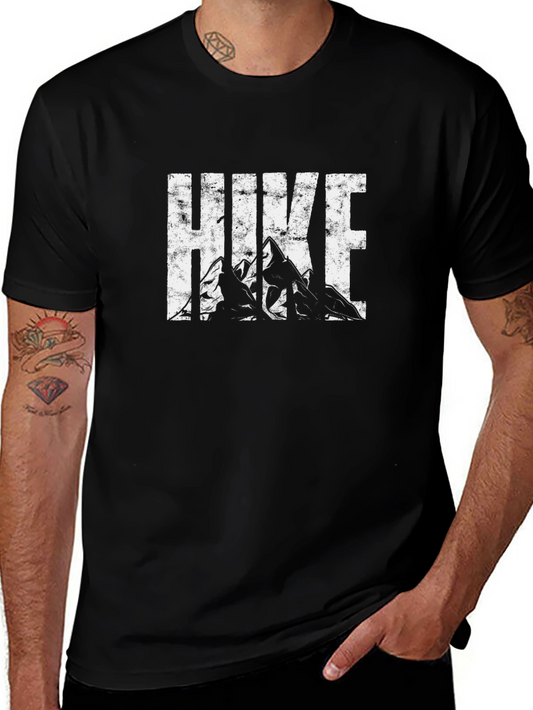 Hike Mountain Graphic Black Tee