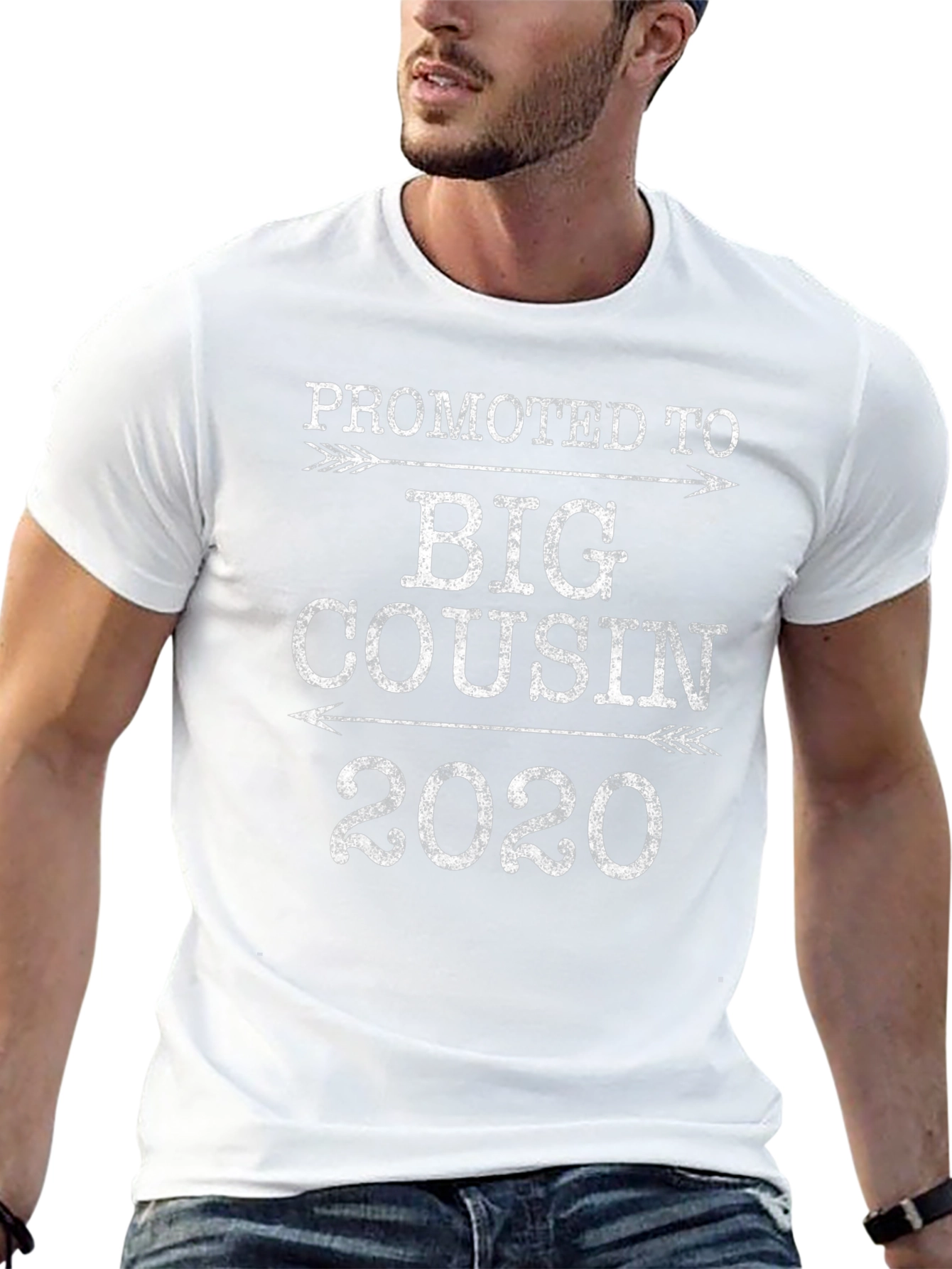 Promoted to Big Cousin 2020 Black T-Shirt