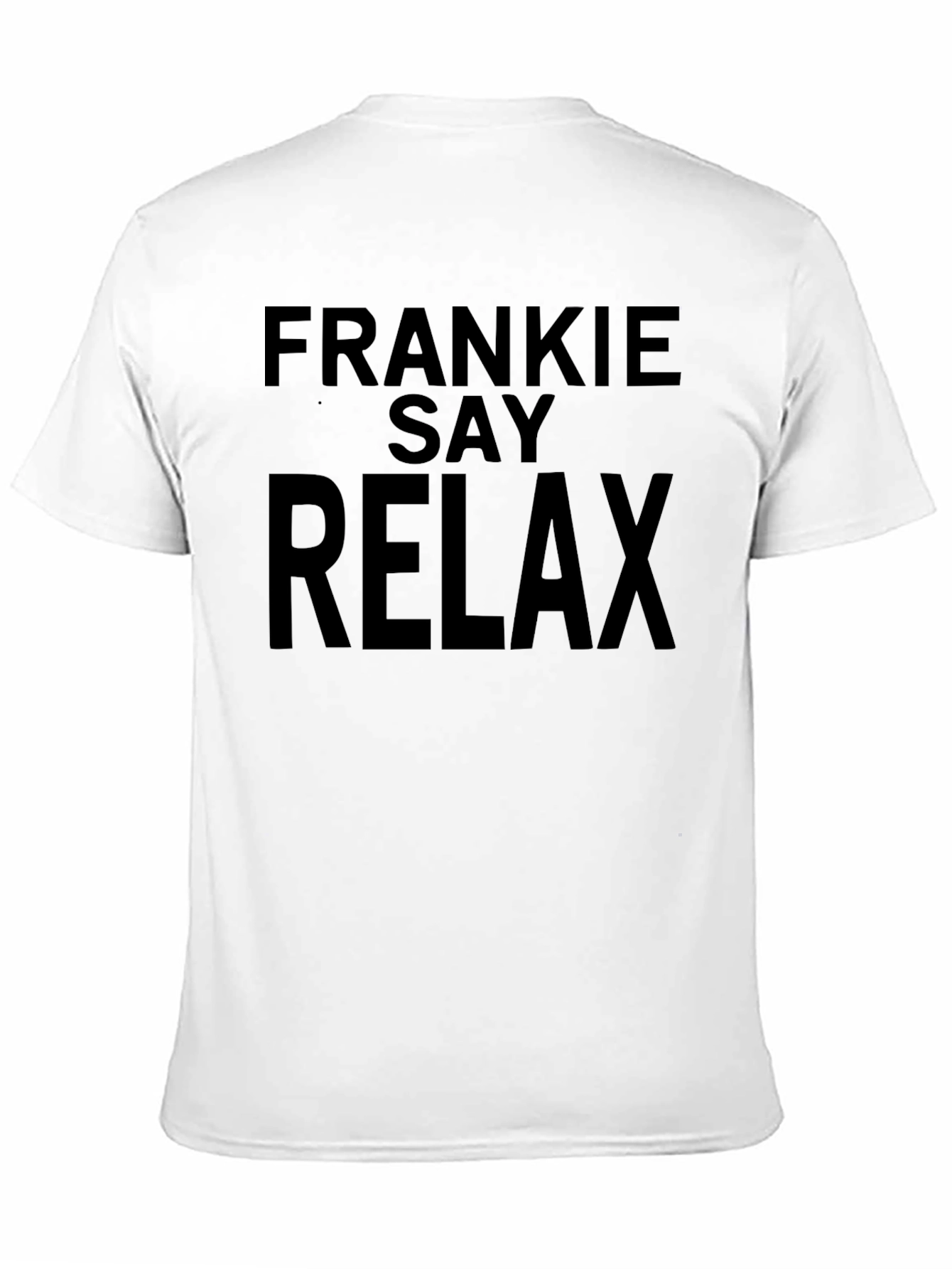 Frankie Say Relax Black T-Shirt
