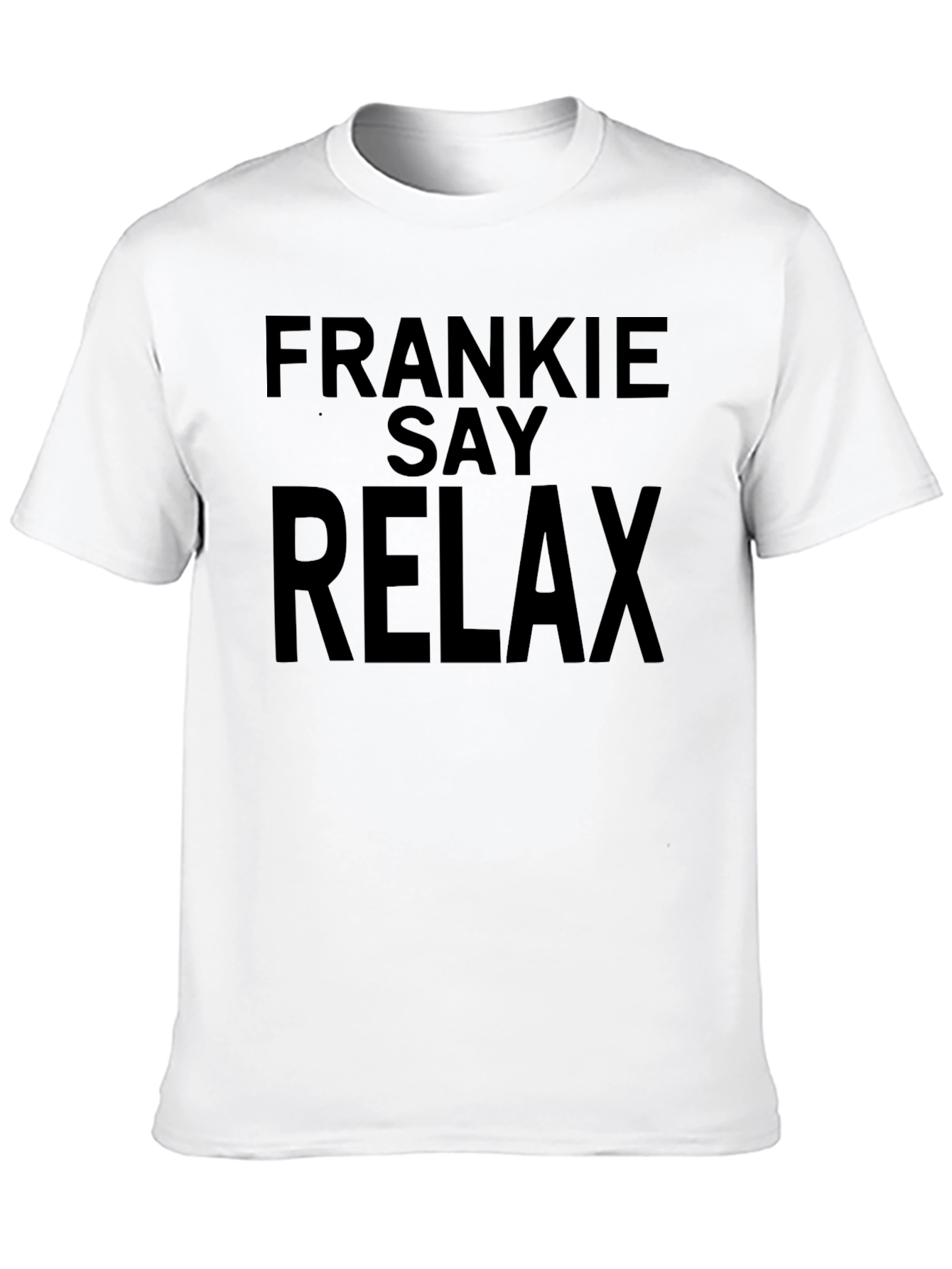 Frankie Say Relax Black T-Shirt