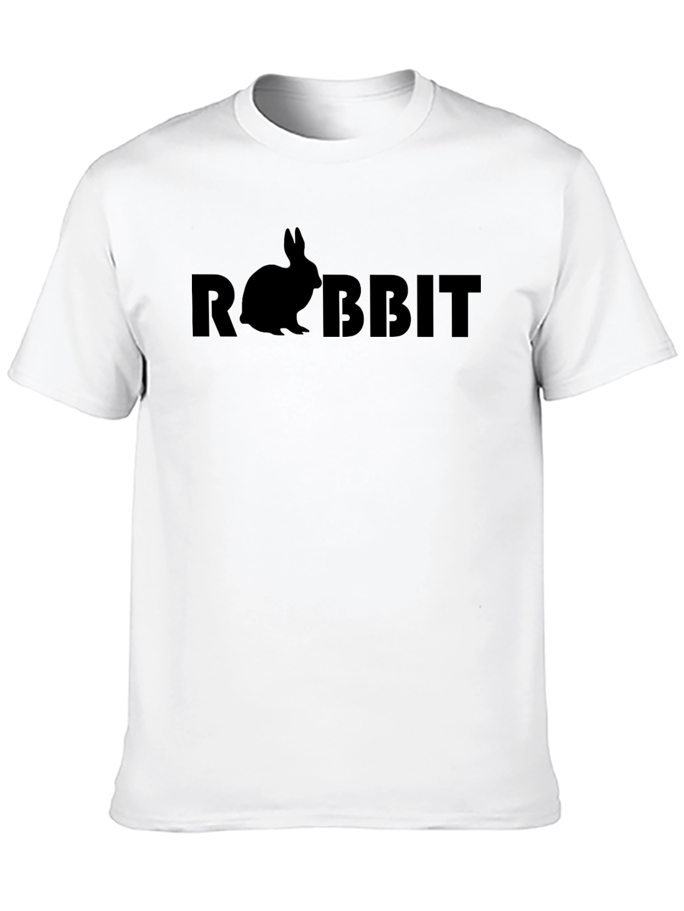 Rabbit Graphic Tee -  Casual Style