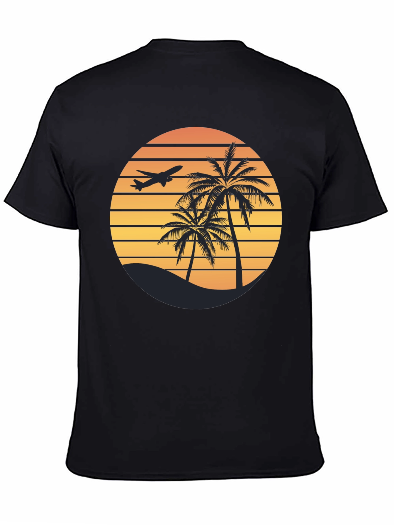 Tropical Sunset Graphic Tee - Island Vibes