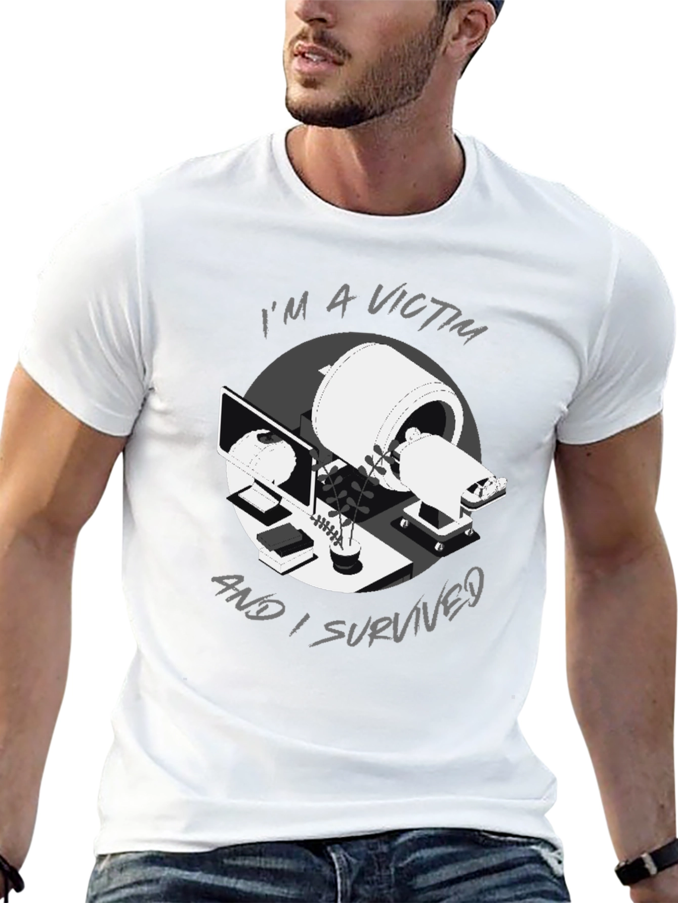 MRI Victim Survivor Graphic T-Shirt