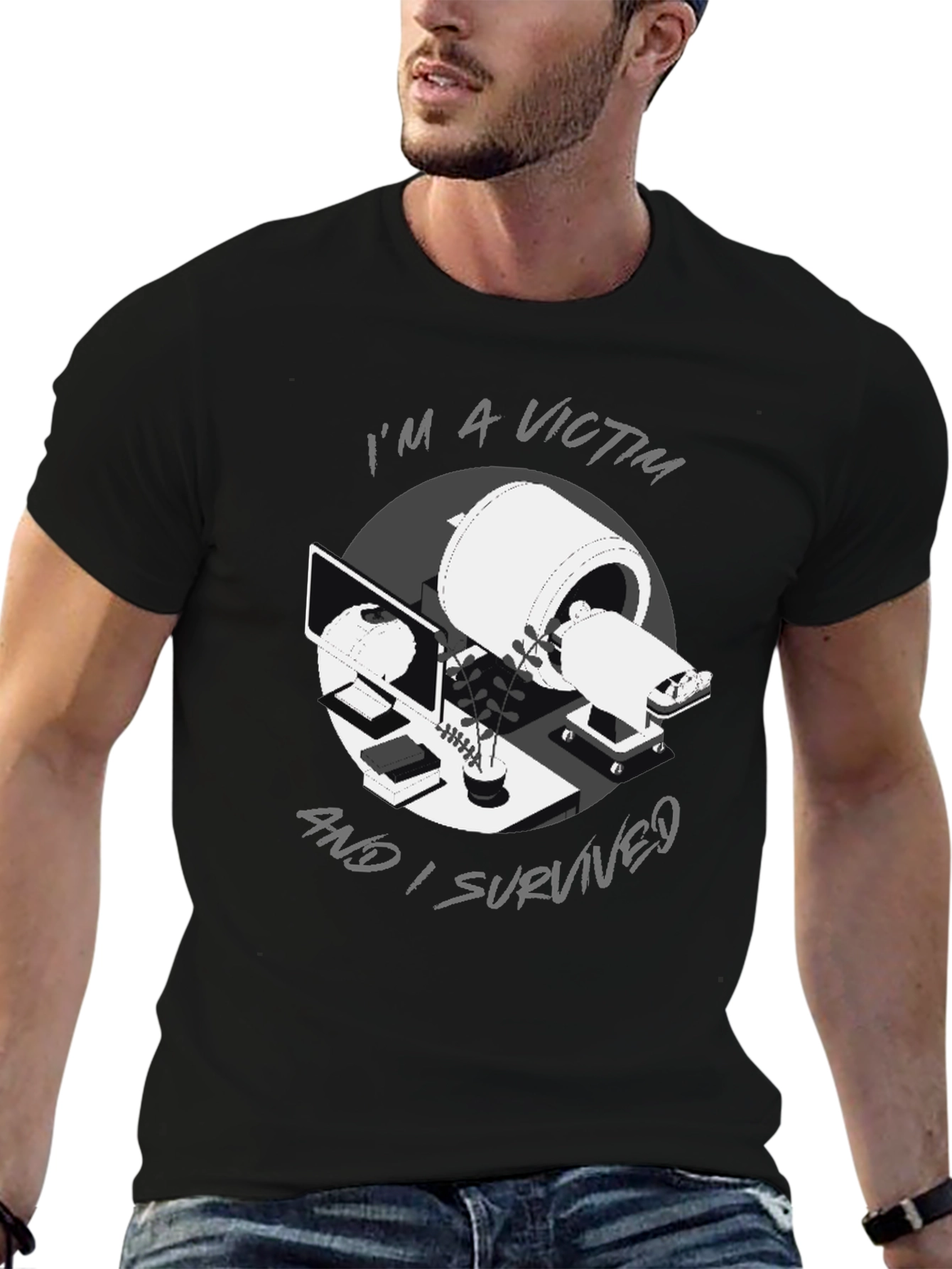 MRI Victim Survivor Graphic T-Shirt