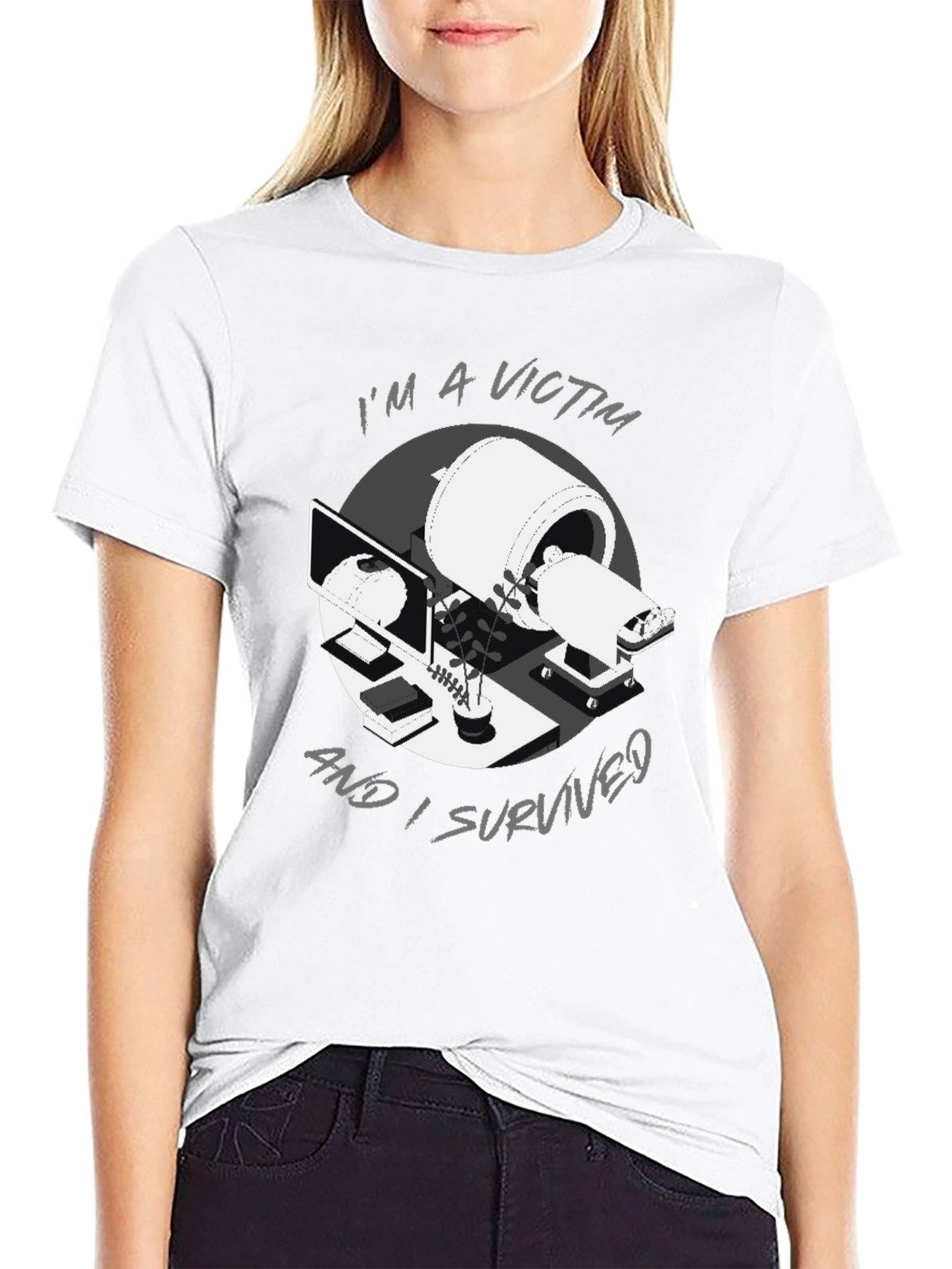 MRI Victim Survivor Graphic T-Shirt