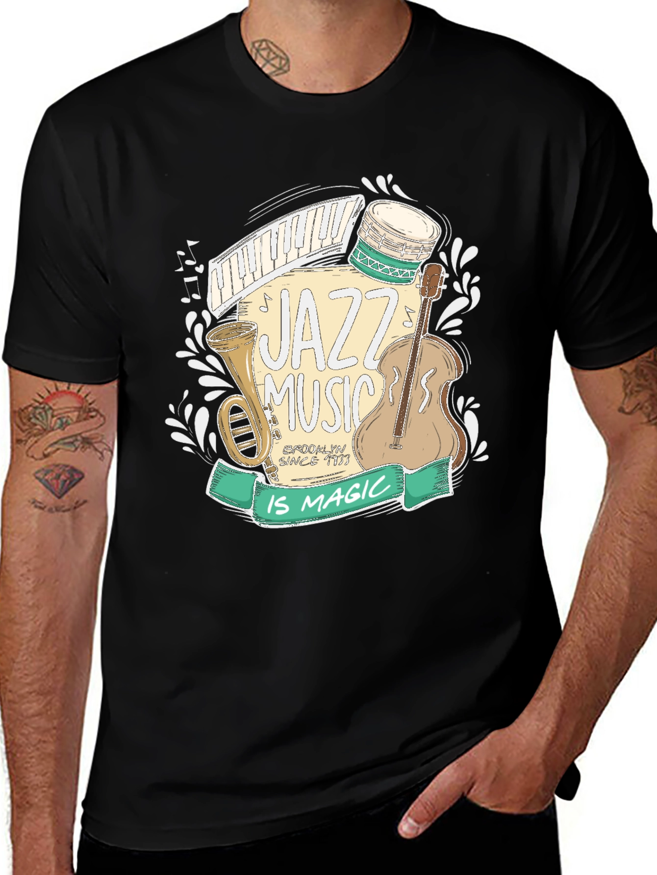 Jazz Music is Magic T-Shirt