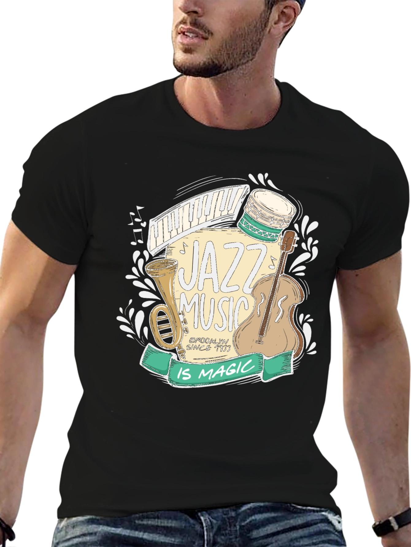 Jazz Music is Magic T-Shirt