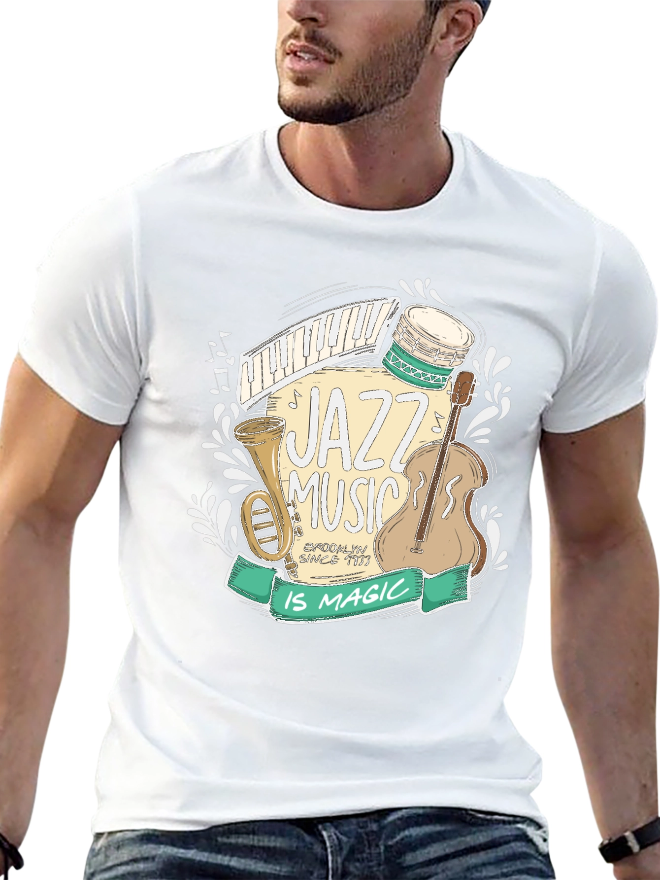Jazz Music is Magic T-Shirt