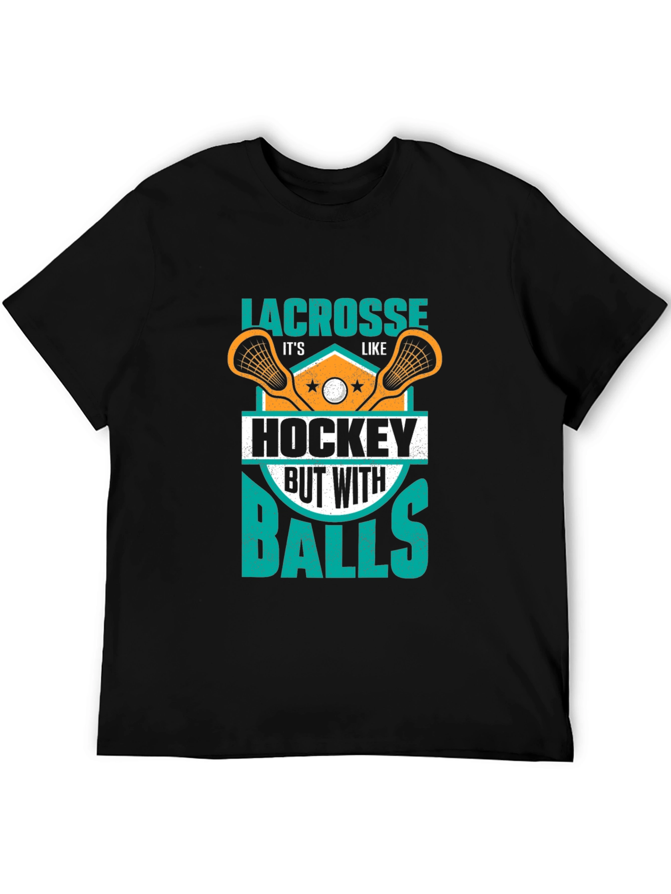 Lacrosse T-Shirt - Its Like Hockey But With Balls