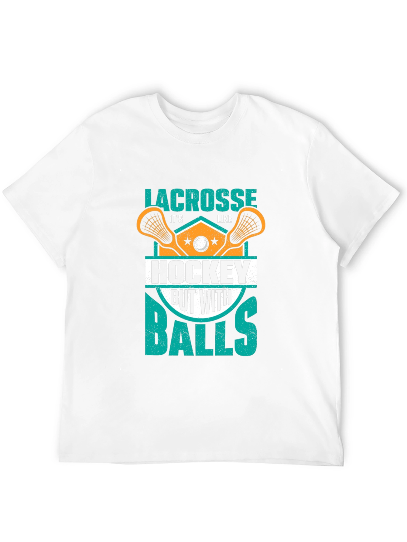 Lacrosse T-Shirt - Its Like Hockey But With Balls