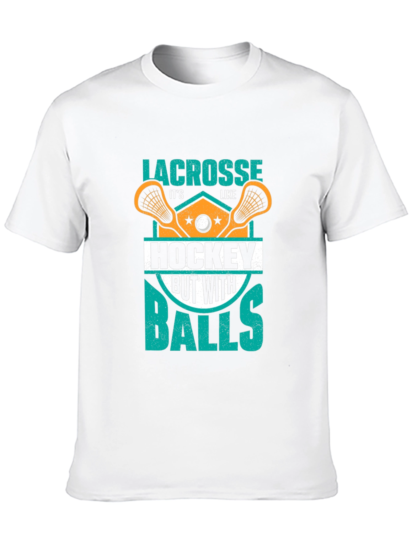 Lacrosse T-Shirt - Its Like Hockey But With Balls