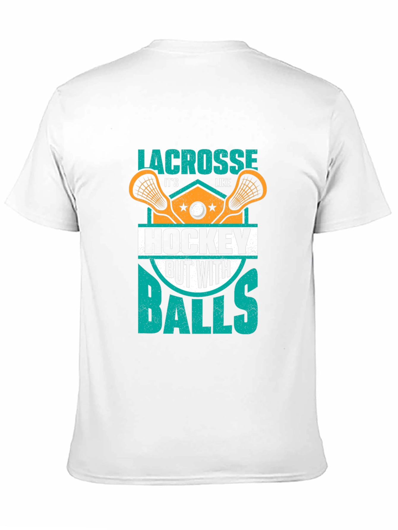 Lacrosse T-Shirt - Its Like Hockey But With Balls