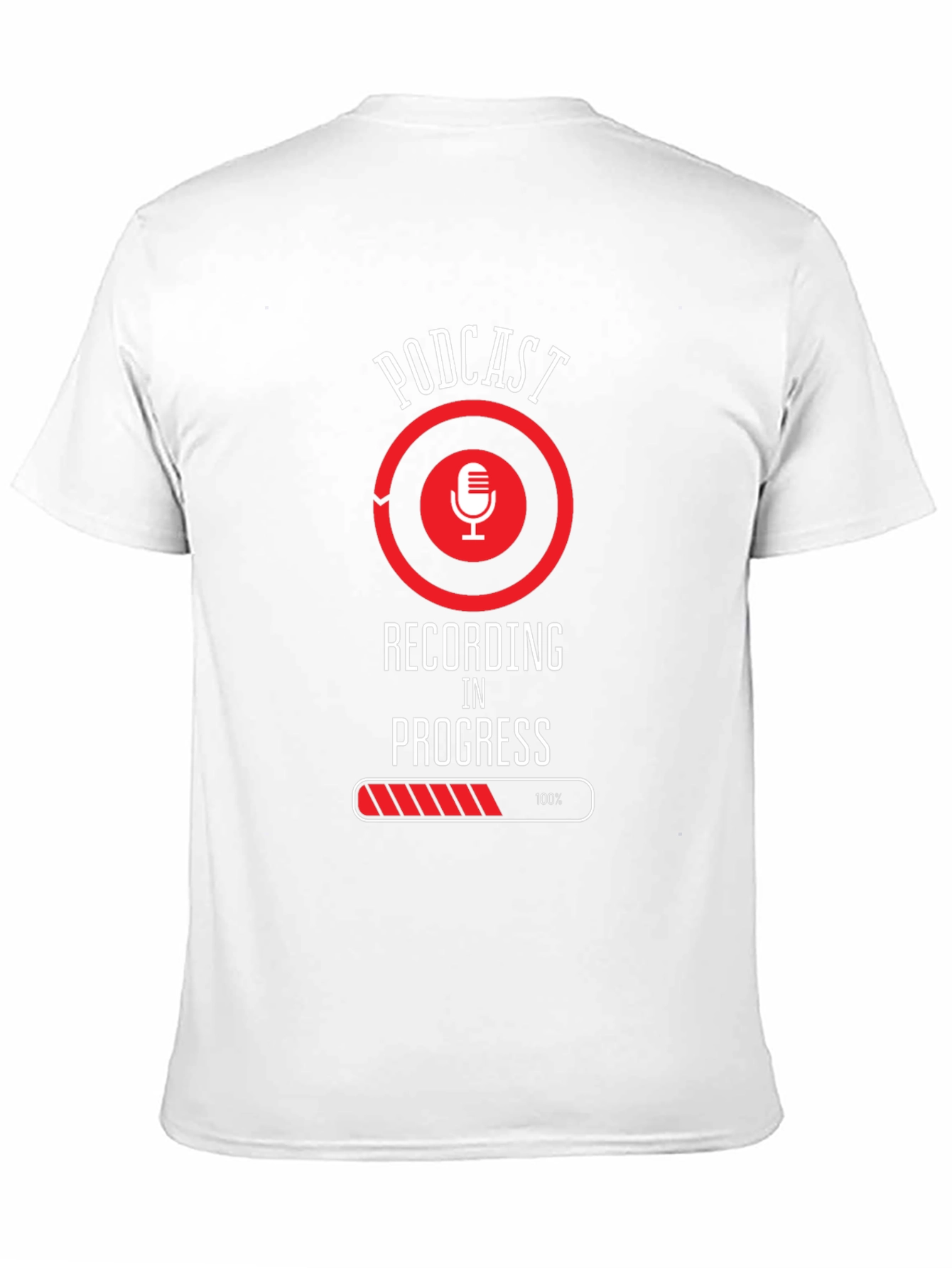 Podcast Recording In Progress T-Shirt