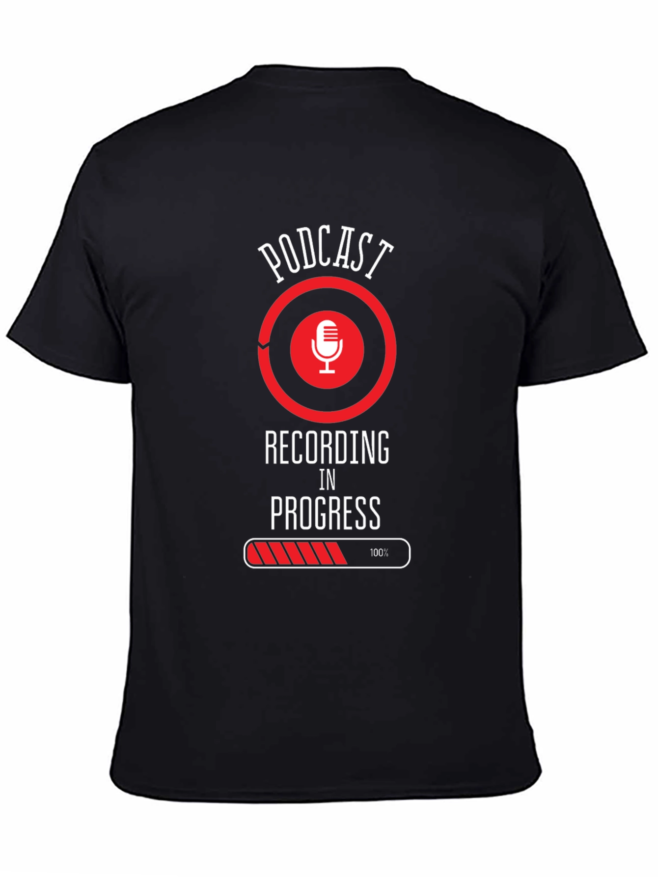 Podcast Recording In Progress T-Shirt
