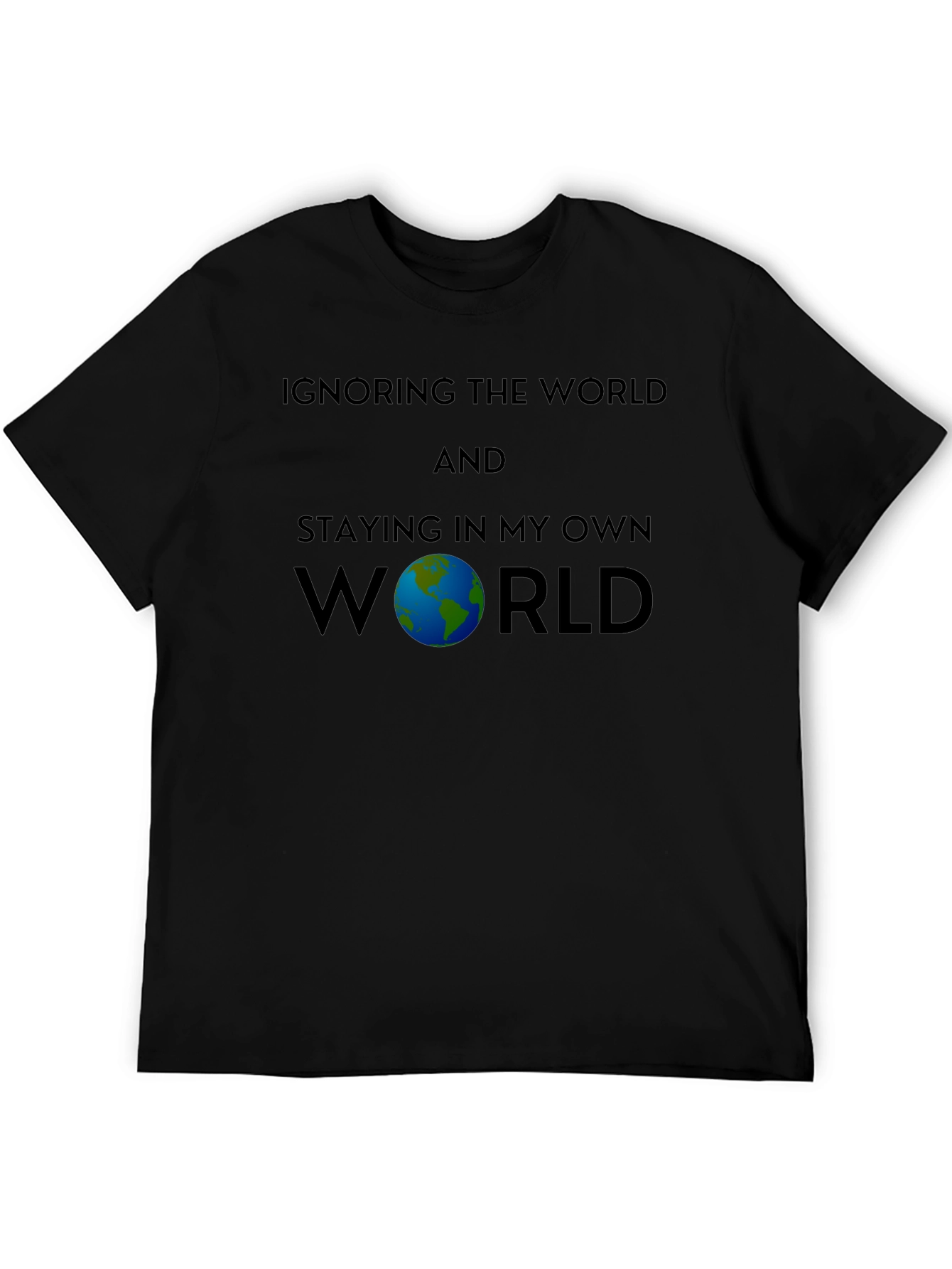 Ignoring The World Graphic T-Shirt