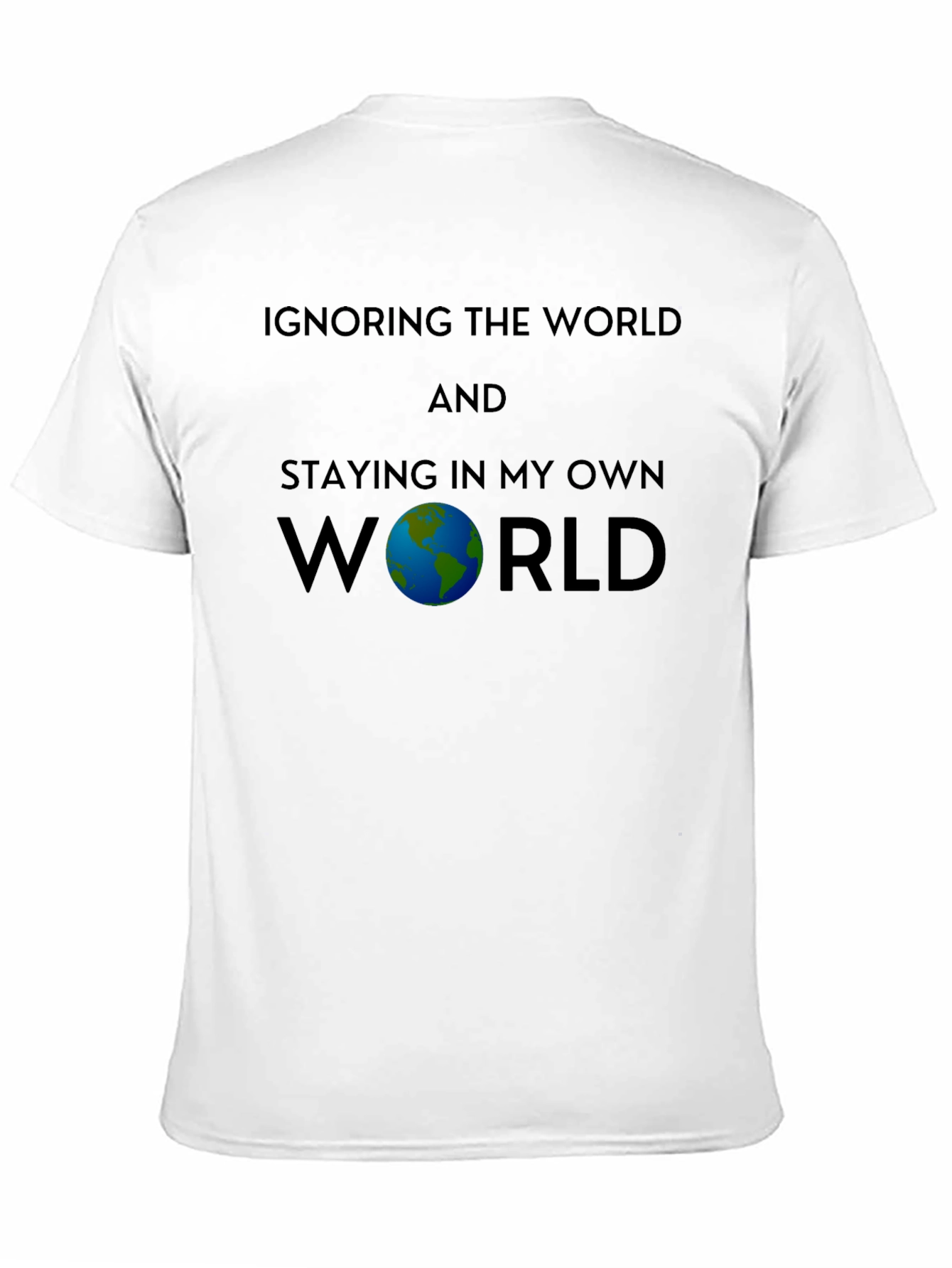 Ignoring The World Graphic T-Shirt