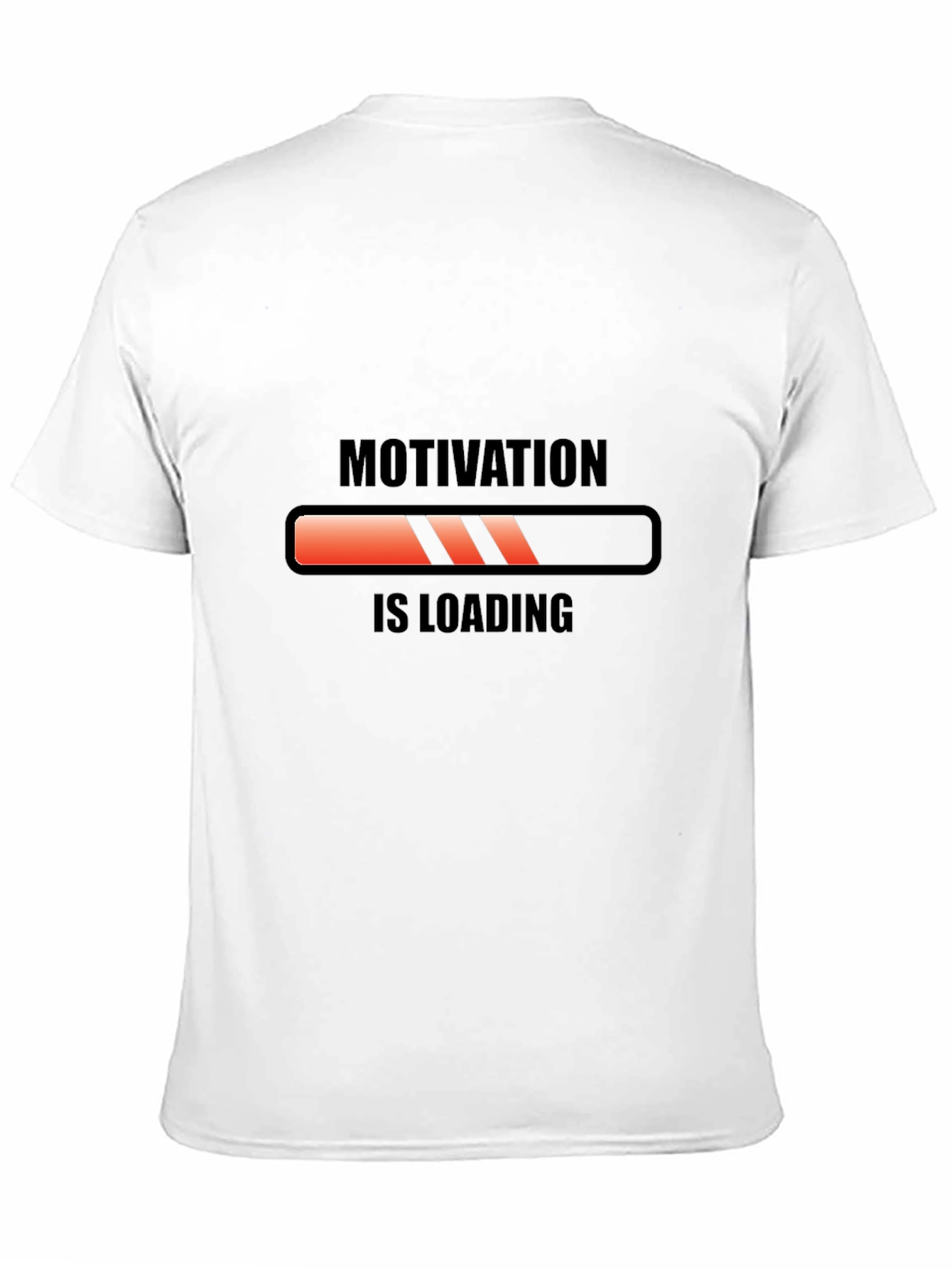 Motivation Loading Graphic Tee - Black