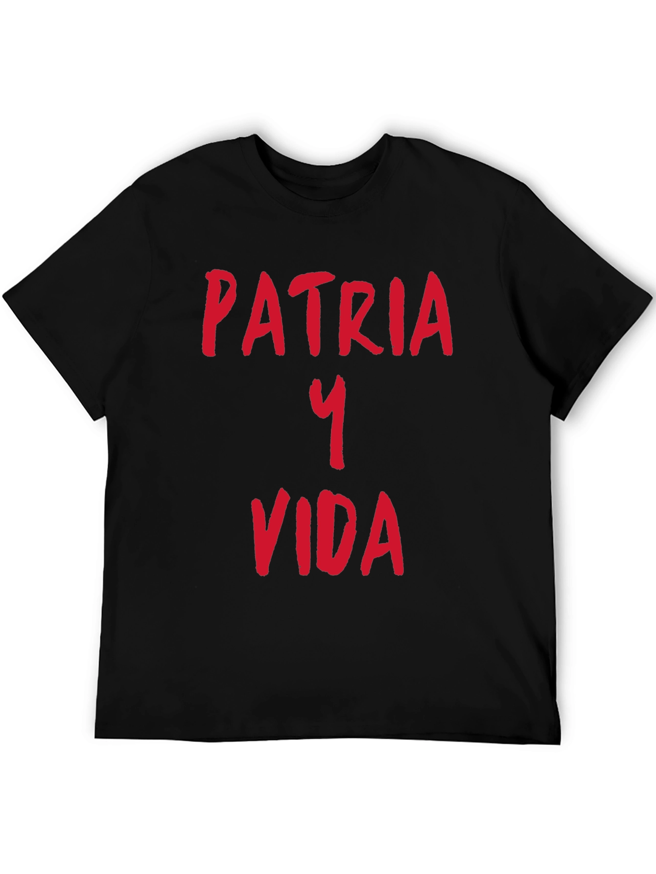 Patria Y Vida Graphic Tee - Black