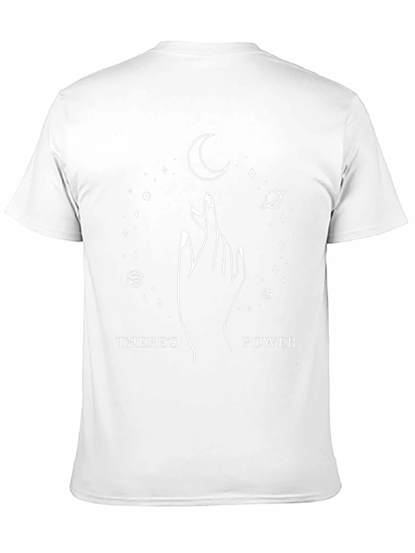 Celestial Power T-Shirt - Black Graphic Tee