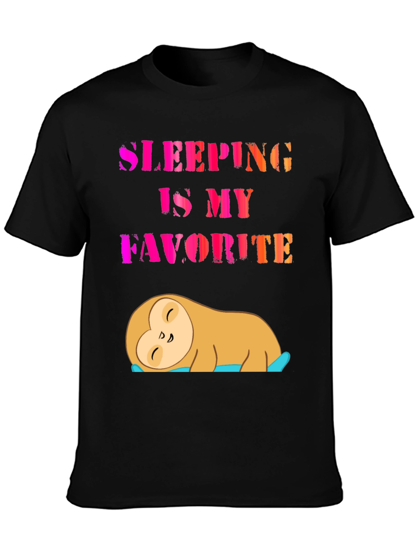 Sleeping Sloth Graphic Tee