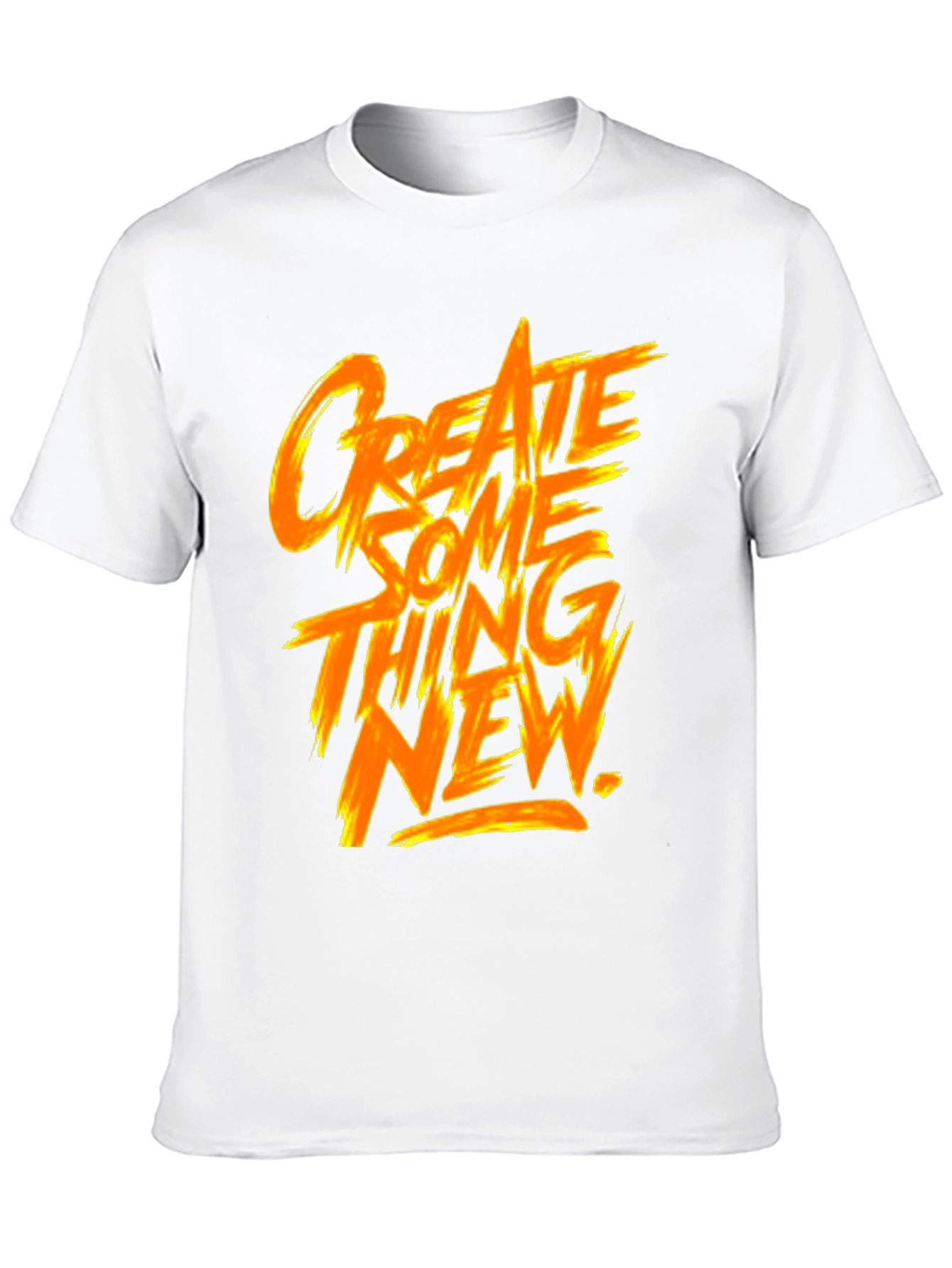 Create Something New Graphic Tee - Black