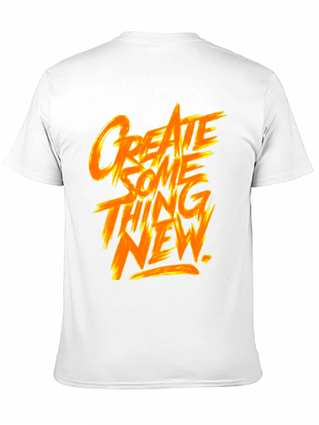 Create Something New Graphic Tee - Black