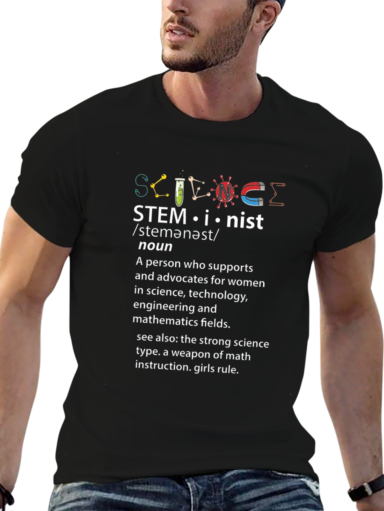 STEMinist T-Shirt - Women in STEM Support