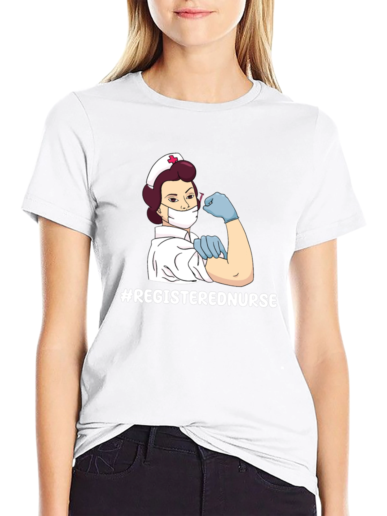 Registered Nurse Graphic T-Shirt - Strong Women Empower!